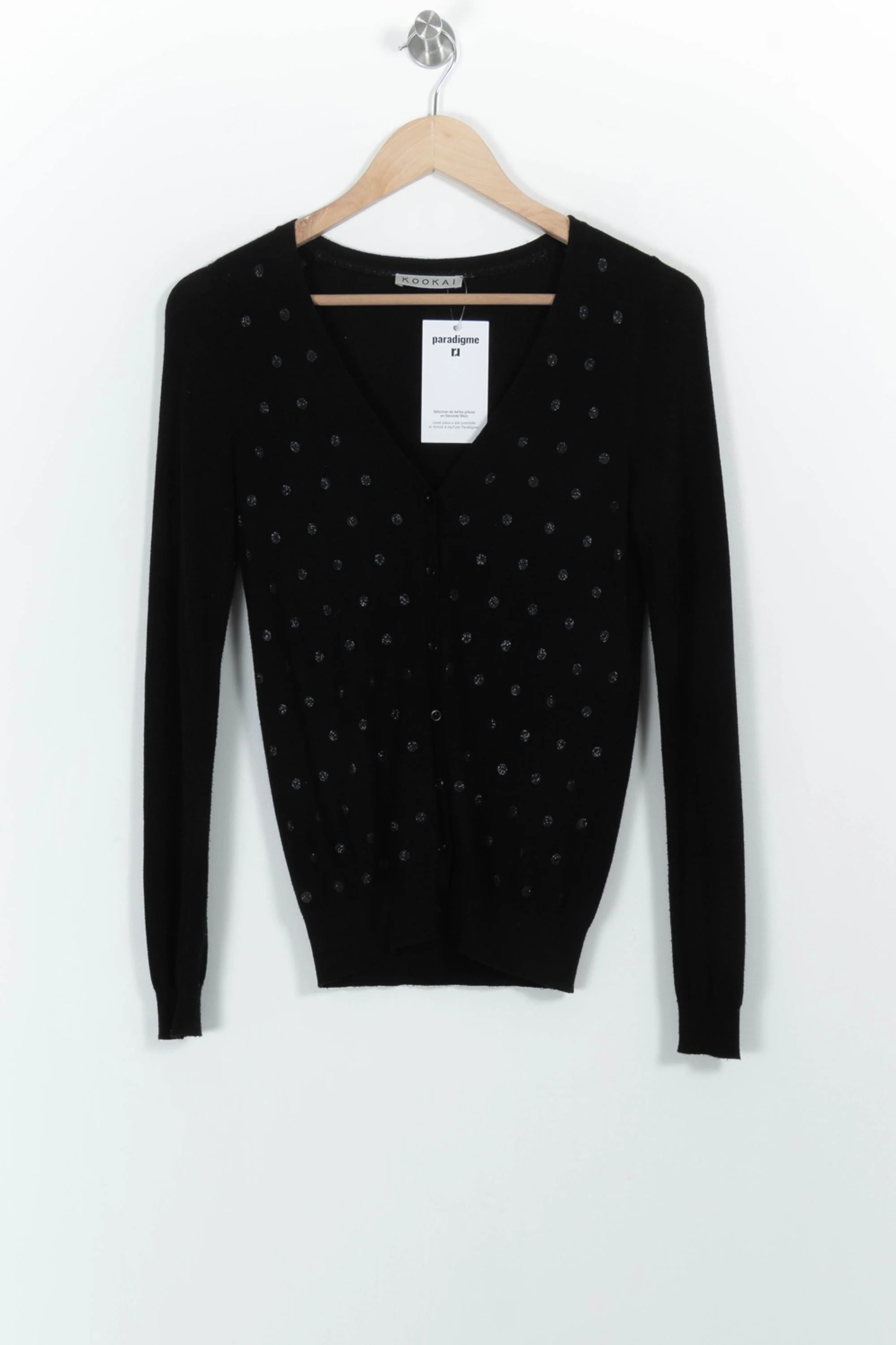 Gilet Noir - Taille XS/34 - Image 2