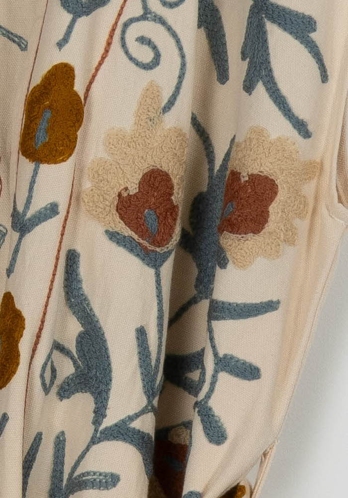 Gilet Sans Manches Beige et Marron - Taille L/40 - Image 3