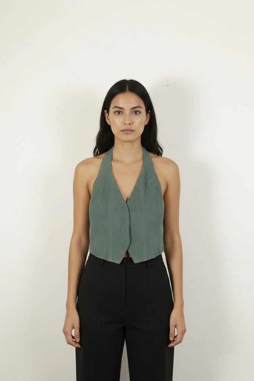 Gilet Vert - Taille L/40