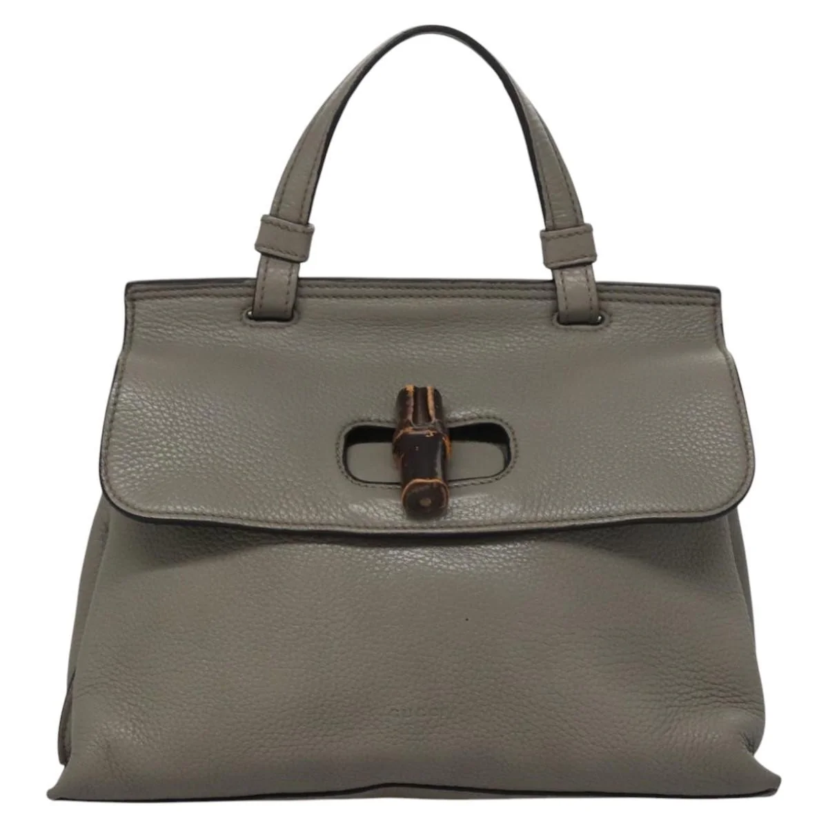 Gucci Bamboo Daily Top Handle Bag Leather