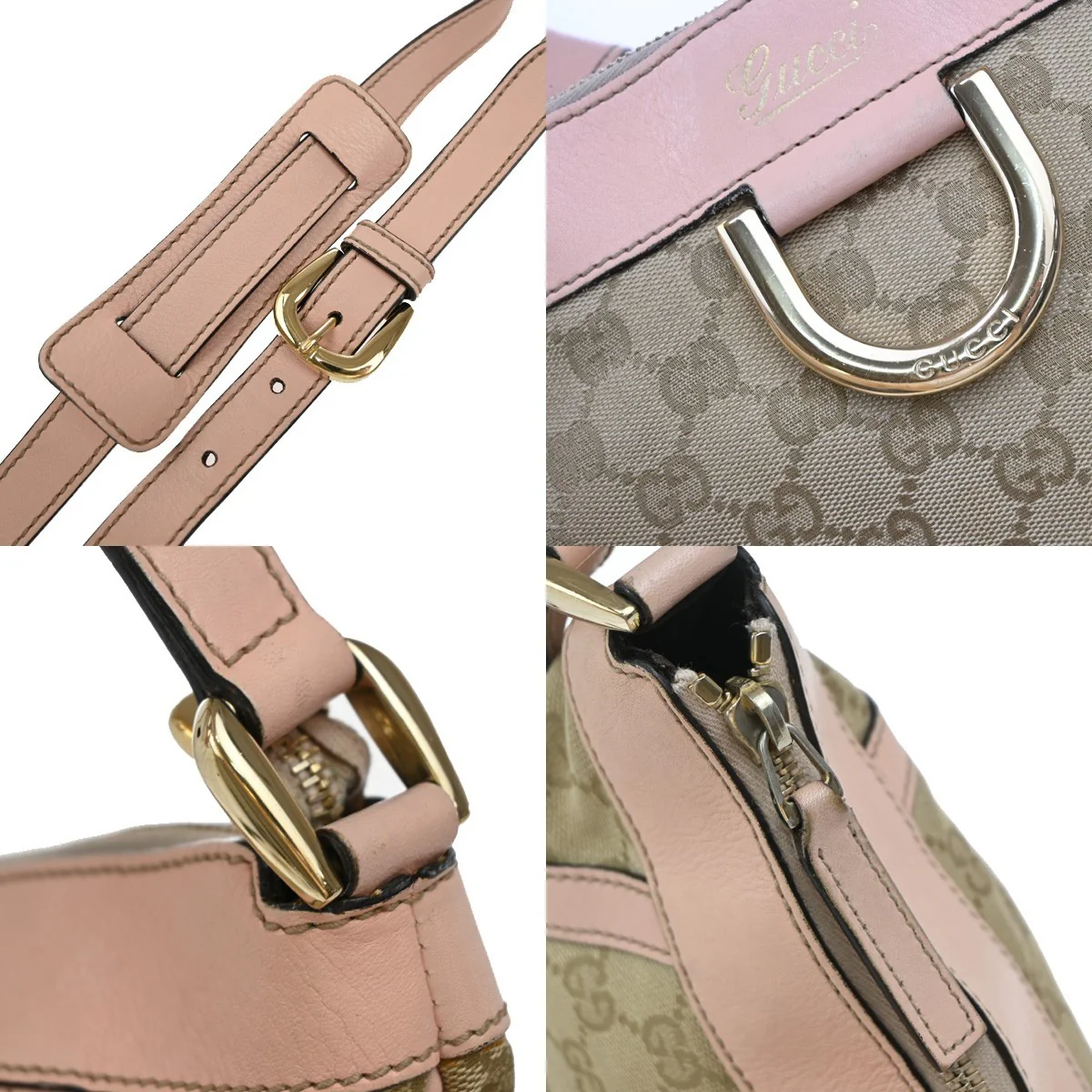 Gucci D-Ring Shoulder Bag (Outlet) GG Canvas - Image 10