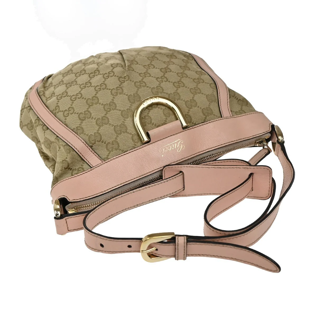 Gucci D-Ring Shoulder Bag (Outlet) GG Canvas - Image 8