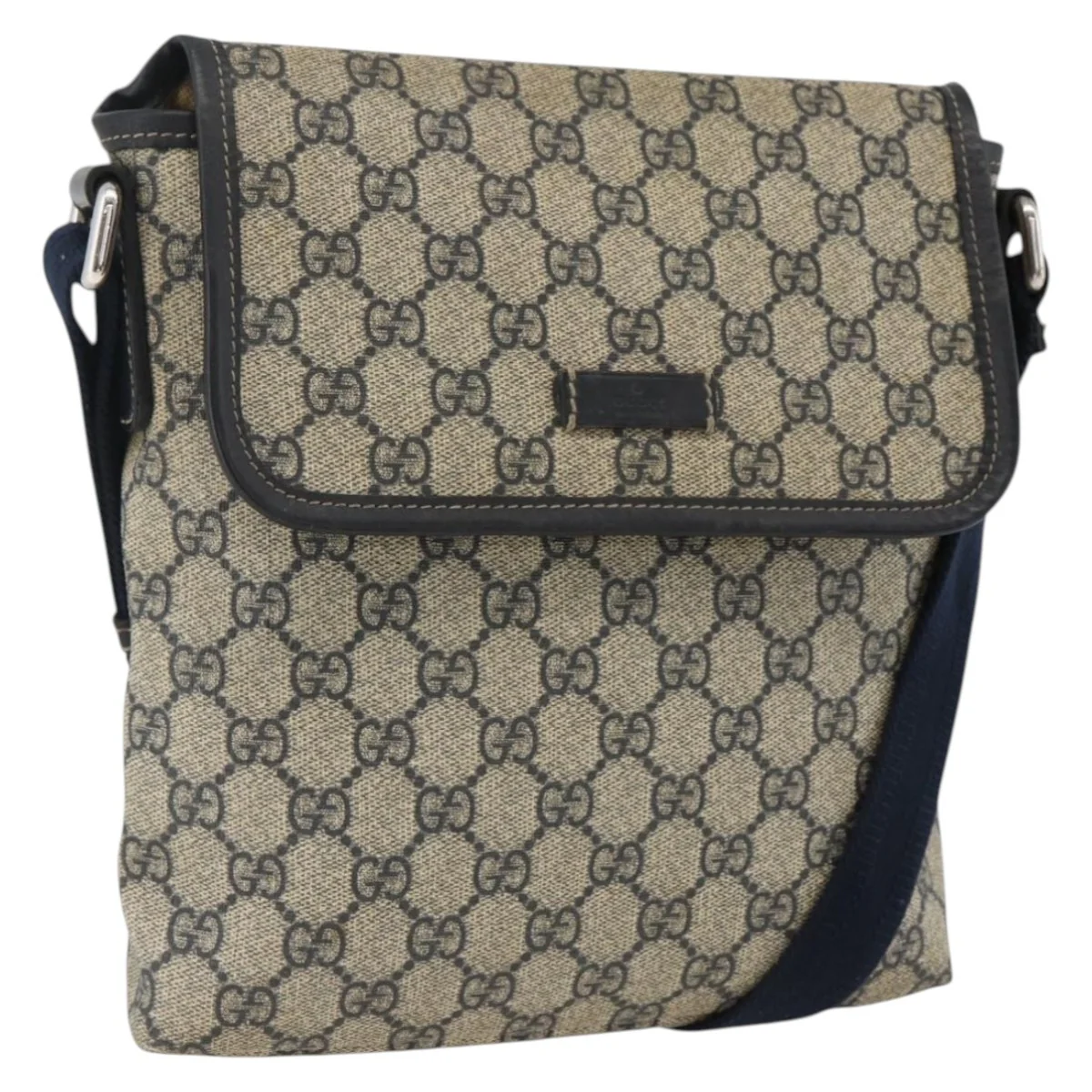 Gucci Flap Messenger GG Coated Canvas
