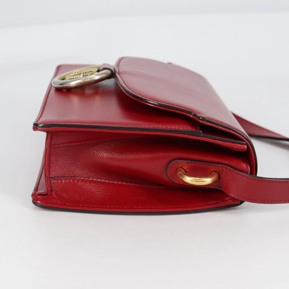 Gucci GG Ring Shoulder Bag Leather - Image 4