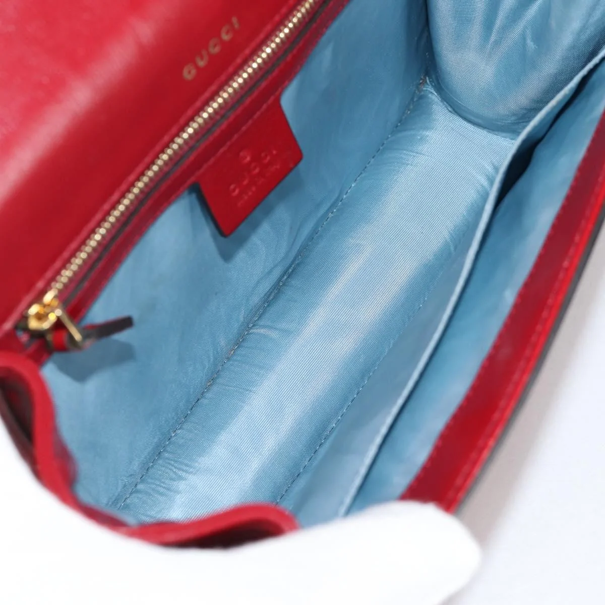 Gucci GG Ring Shoulder Bag Leather - Image 5