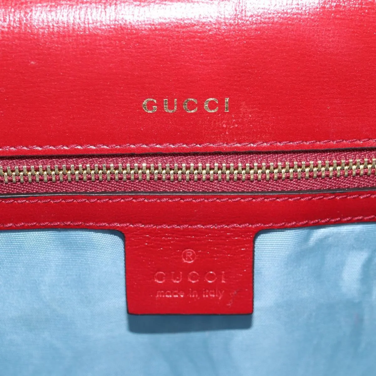 Gucci GG Ring Shoulder Bag Leather - Image 6