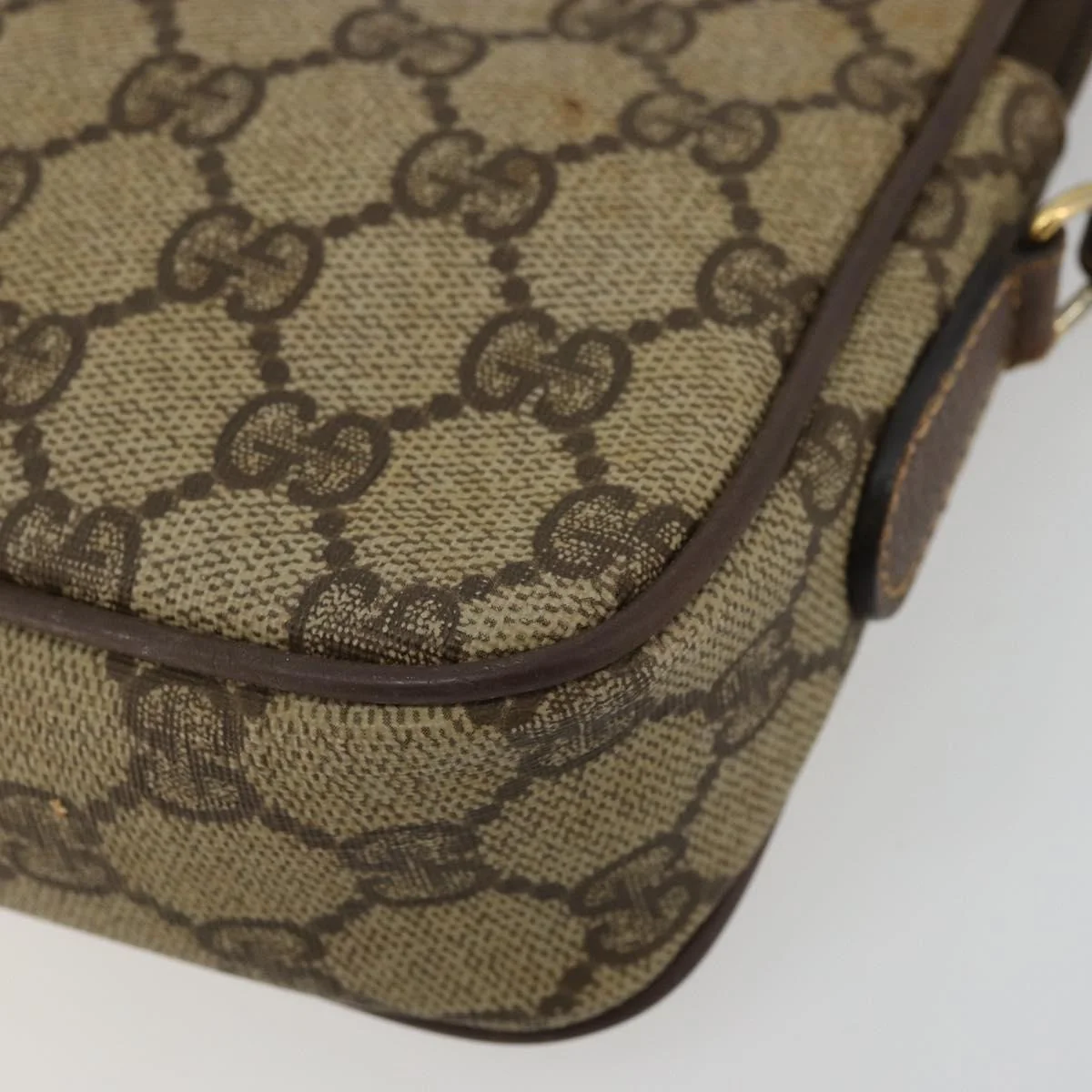 Gucci GG Supreme Shoulder Bag Canvas - Image 9