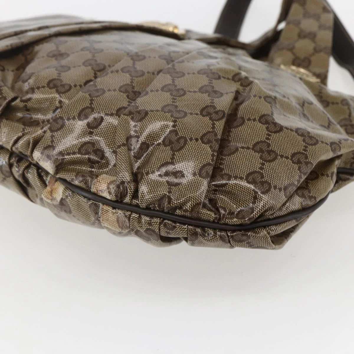 Gucci Hysteria Convertible Top Handle Bag GG Coated Canvas - Image 11