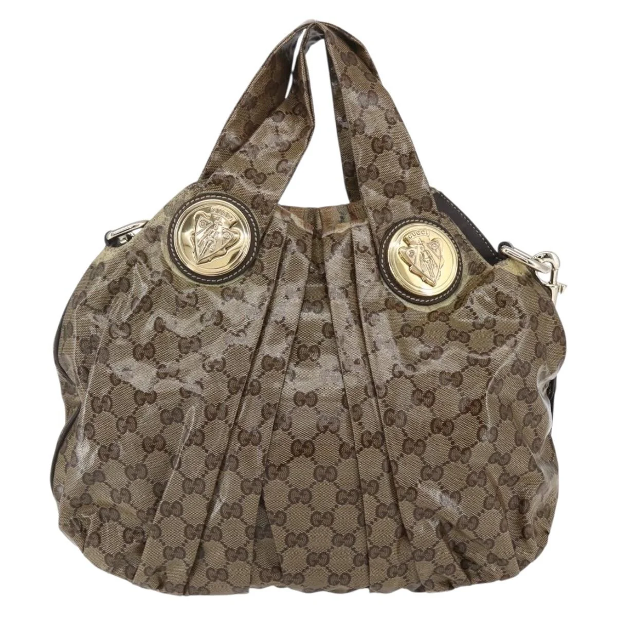 Gucci Hysteria Convertible Top Handle Bag GG Coated Canvas - Image 2