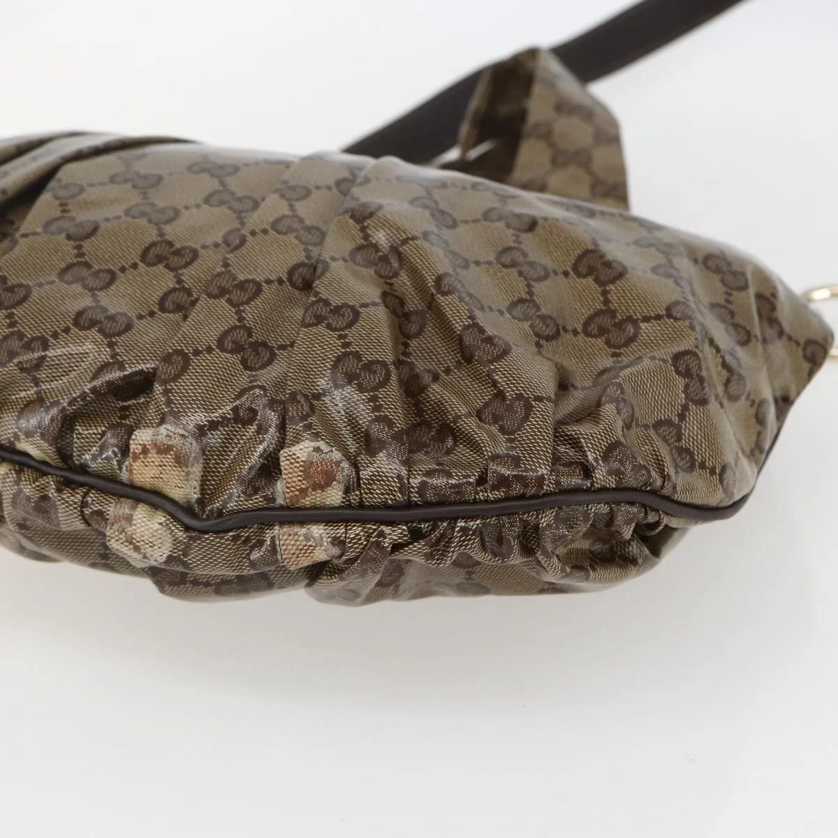 Gucci Hysteria Convertible Top Handle Bag GG Coated Canvas - Image 9