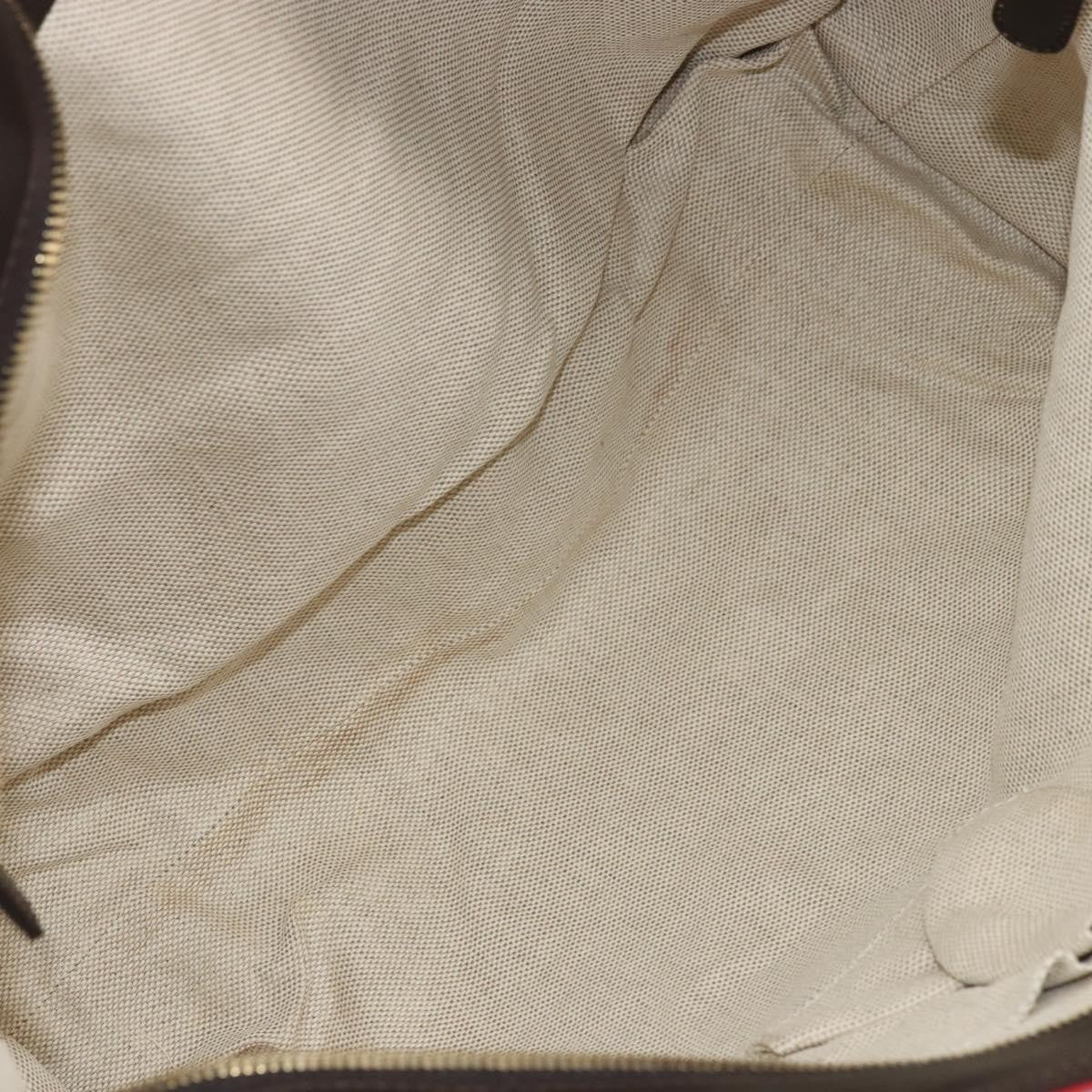 Gucci Original Zip Tote GG Canvas with Leather - Image 6