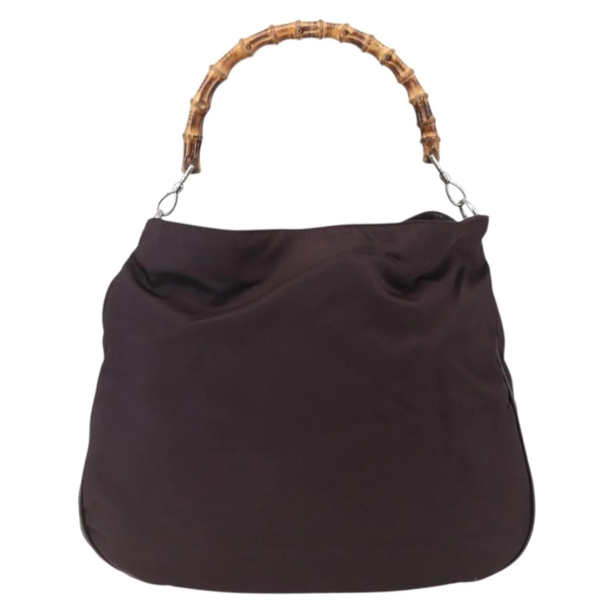 Gucci Vintage Bamboo Handle Bag Nylon