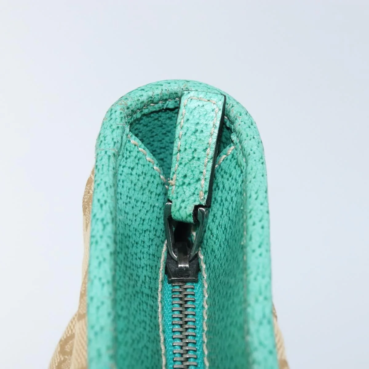 Gucci Vintage Ring Tote GG Canvas with Leather - Image 13