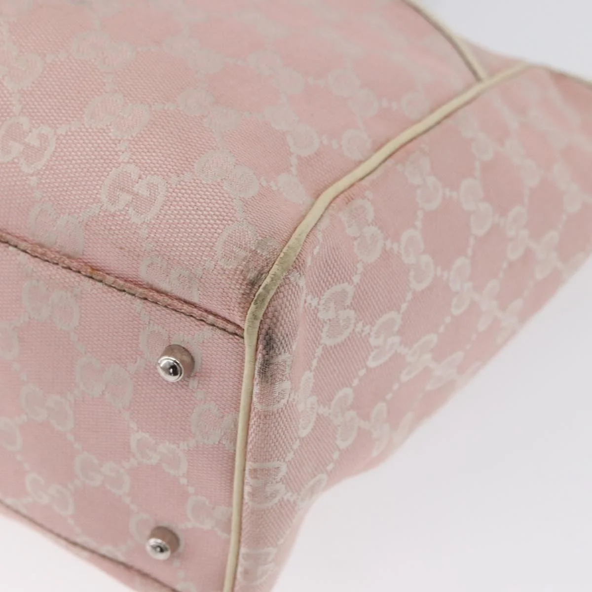 Gucci Web Handle Buckle Tote GG Canvas - Image 11
