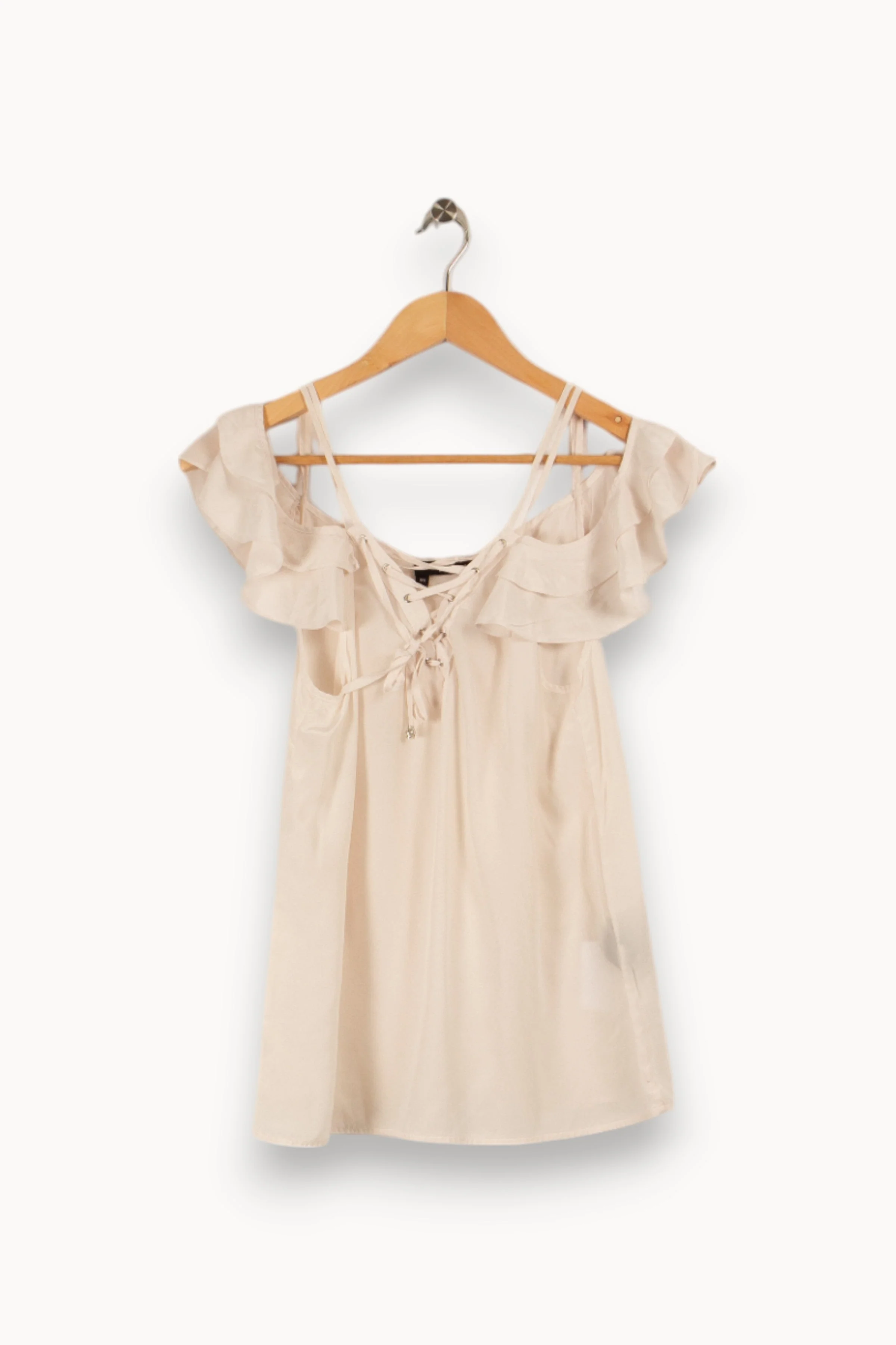 Haut beige - Taille XS/34 - Image 3