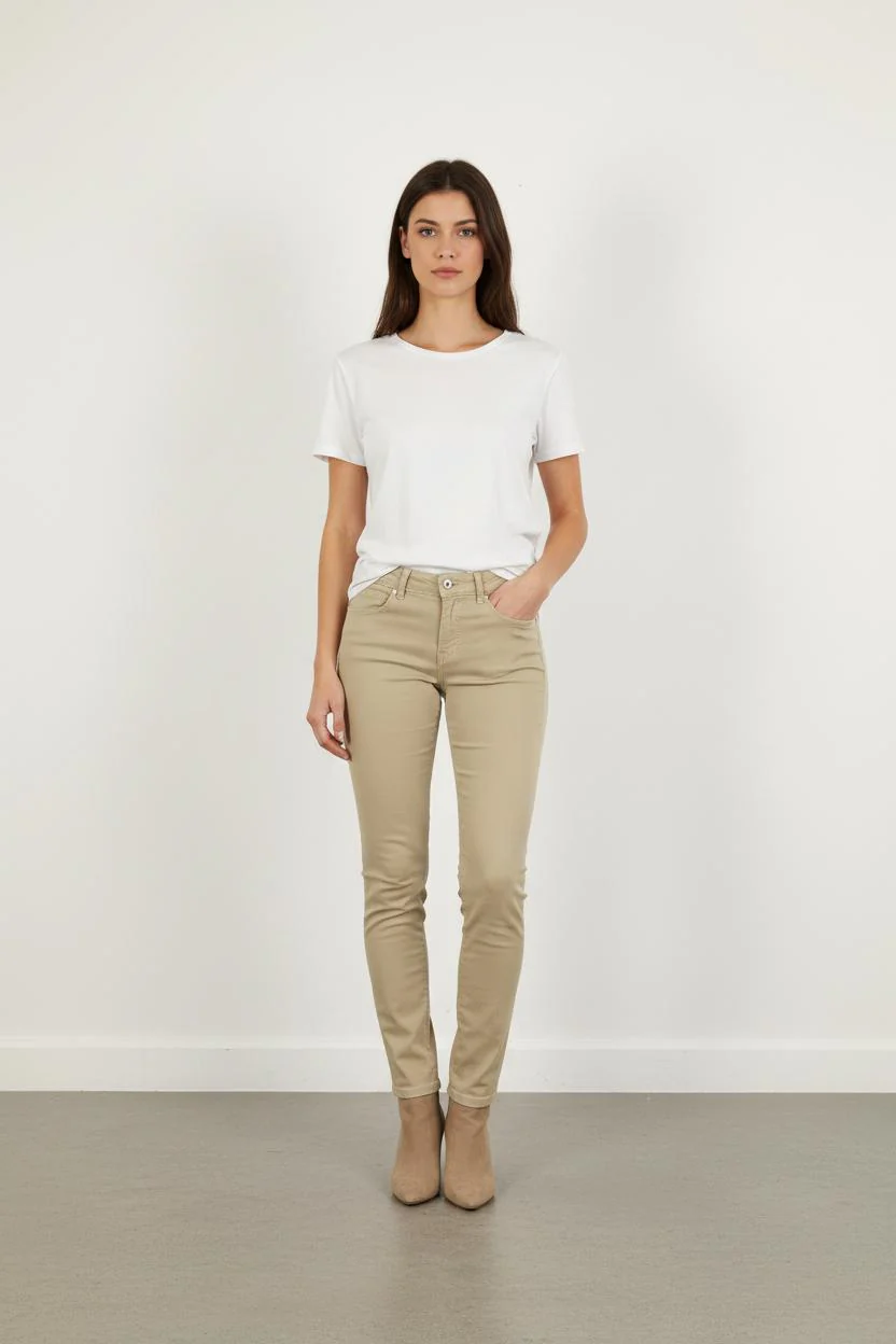 Jean Beige - Taille XS/34