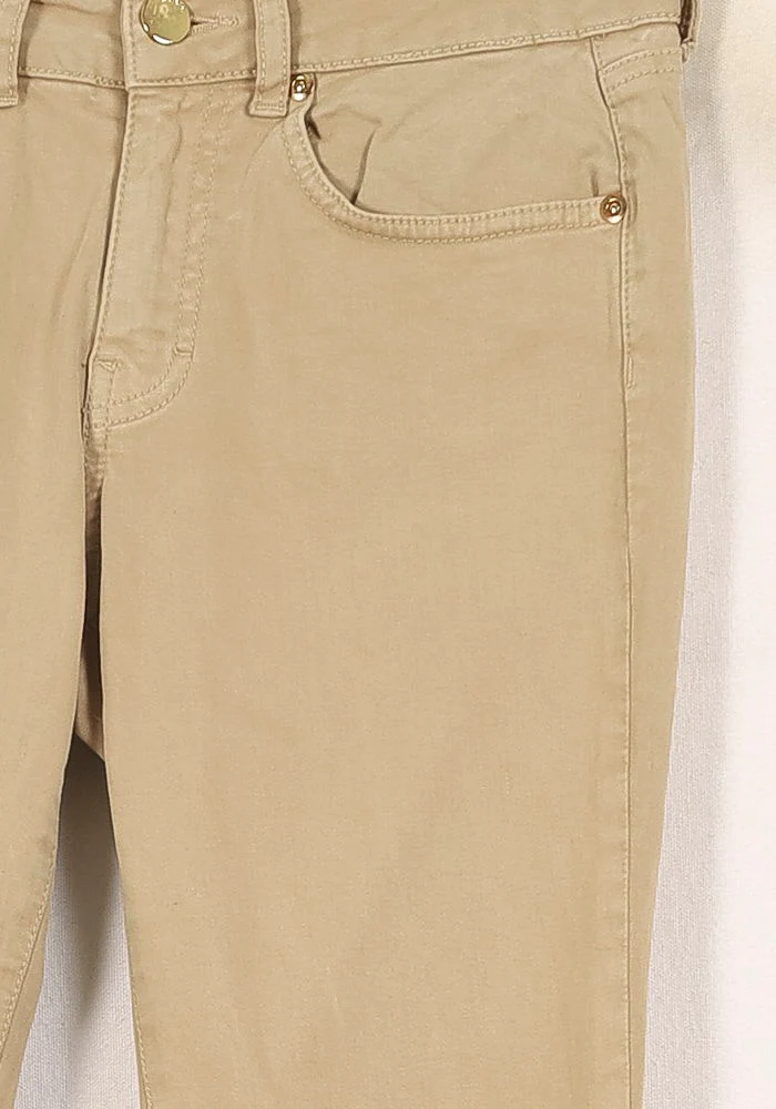 Jean Beige - Taille XS/34 - Image 3