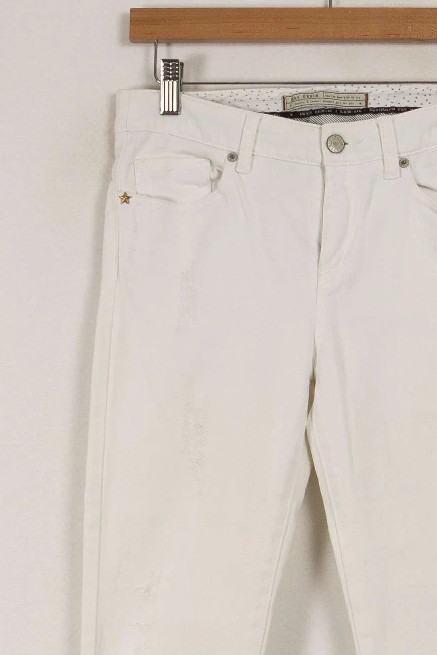 Jean blanc - Taille S/36 - Image 3