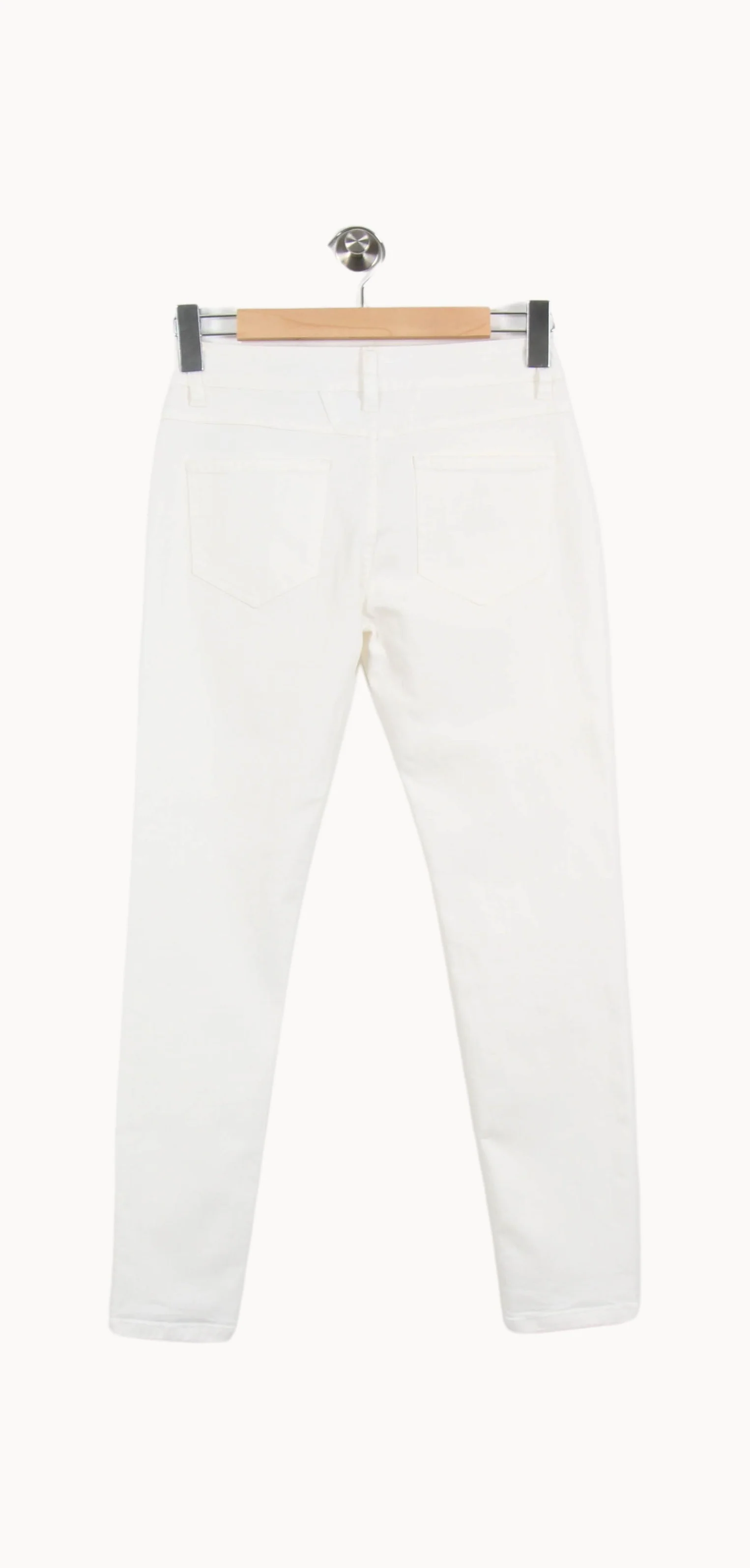 Jean blanc - Taille XS/34 - Image 4
