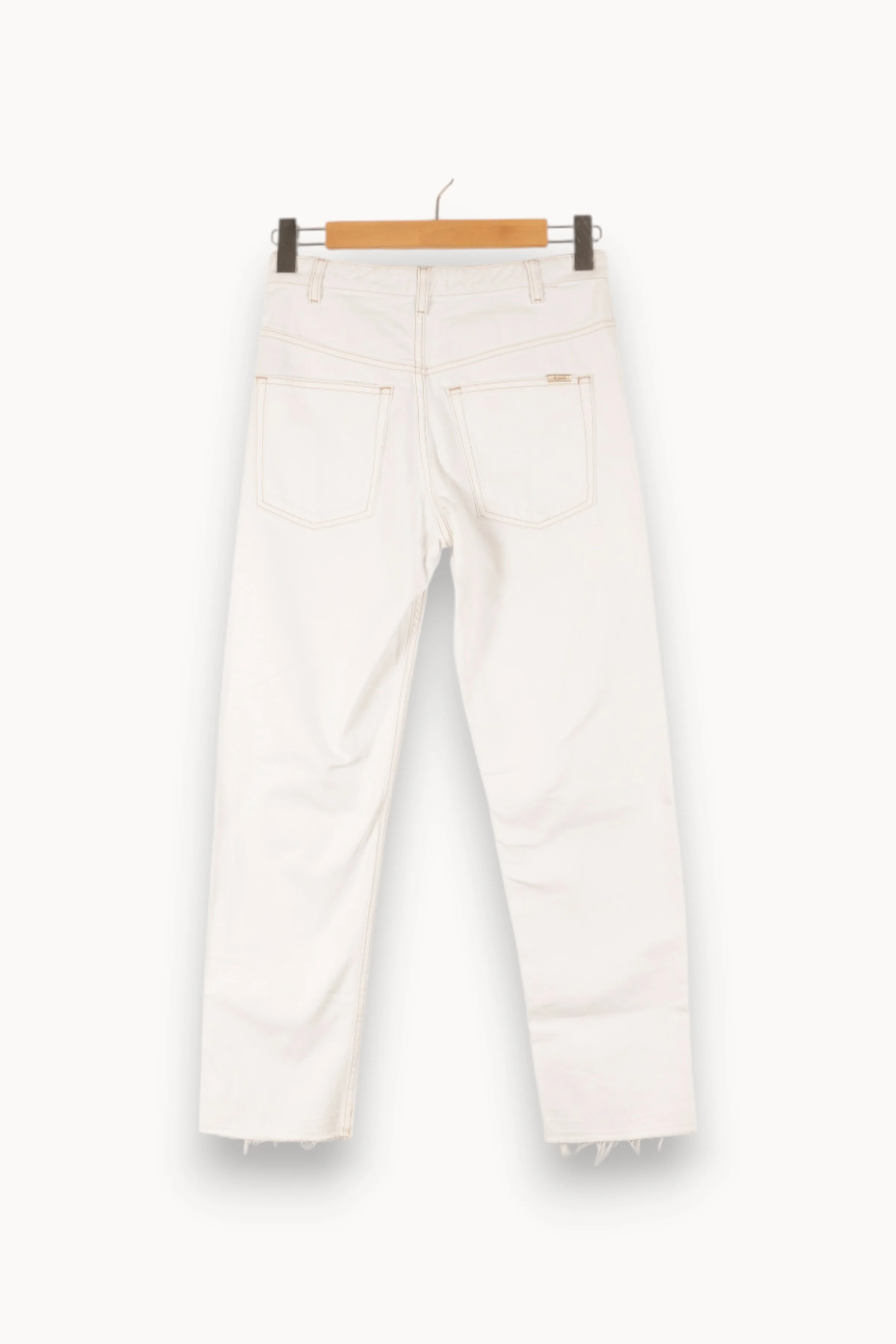Jean Blanc - Taille XS/34 - Image 4
