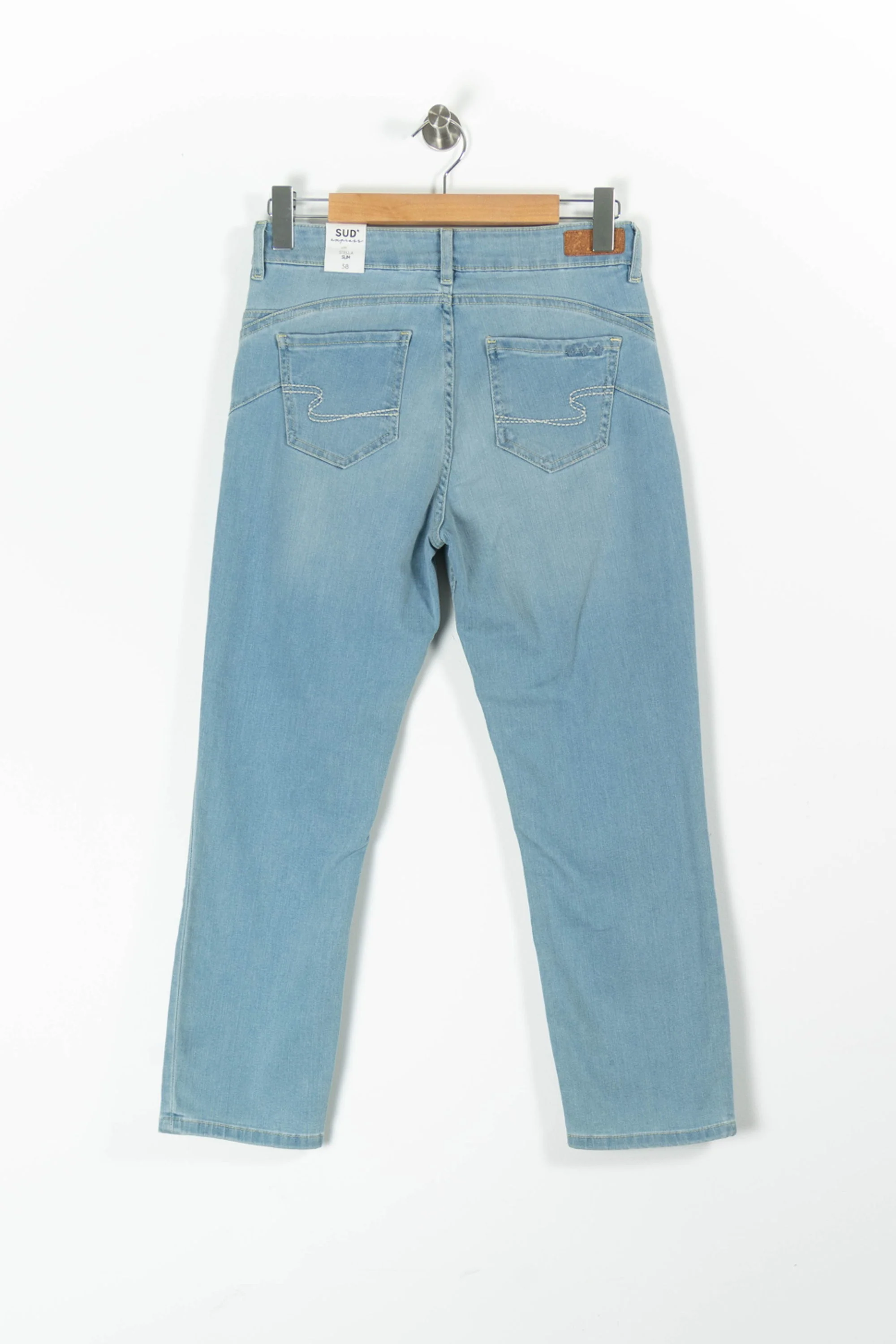Jean Bleu Clair - Taille M/38 - Image 4