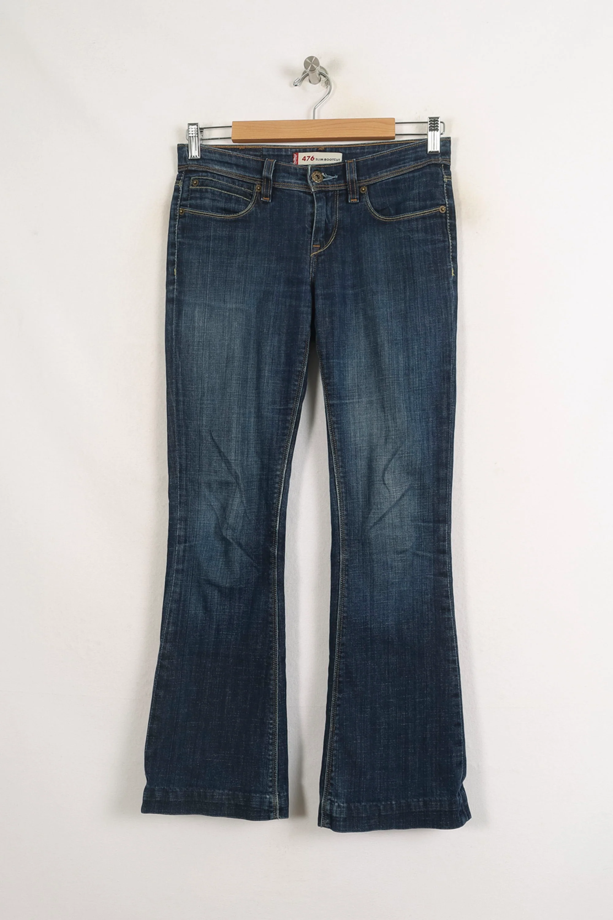 Jean Bootcut Bleu - Taille S/36 - Image 2