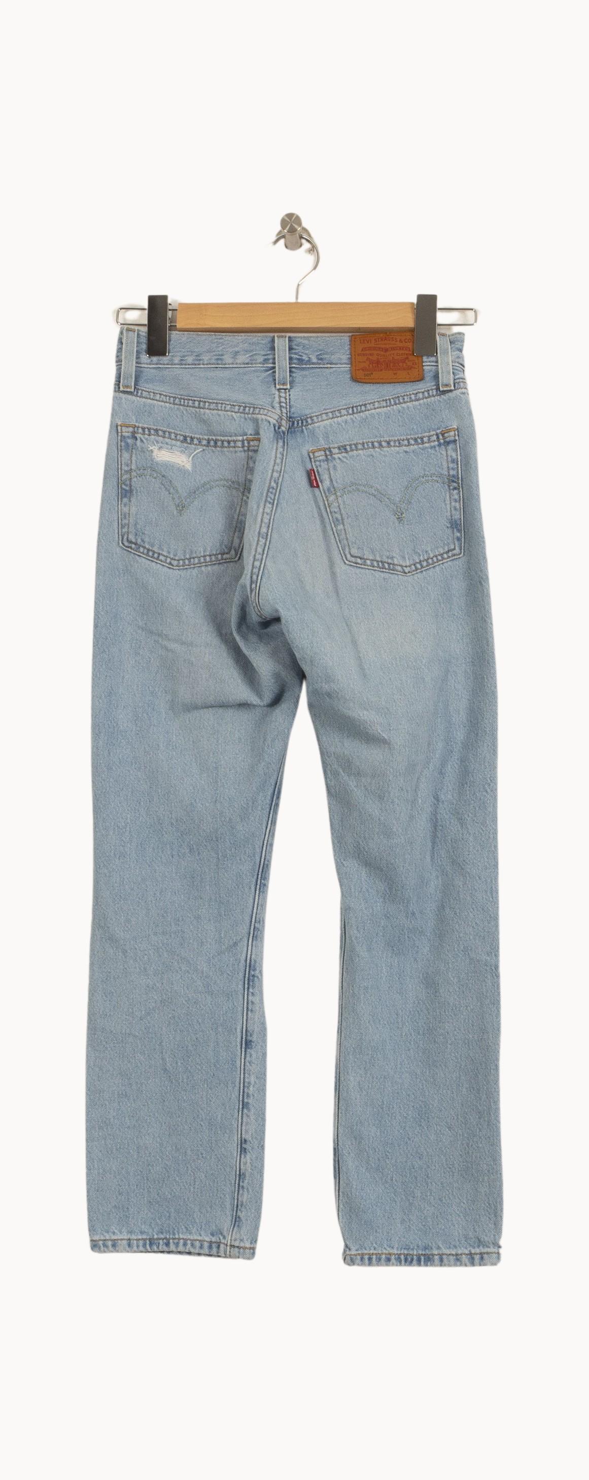 Jean Délavé Bleu - Taille XXS/32 - Image 4