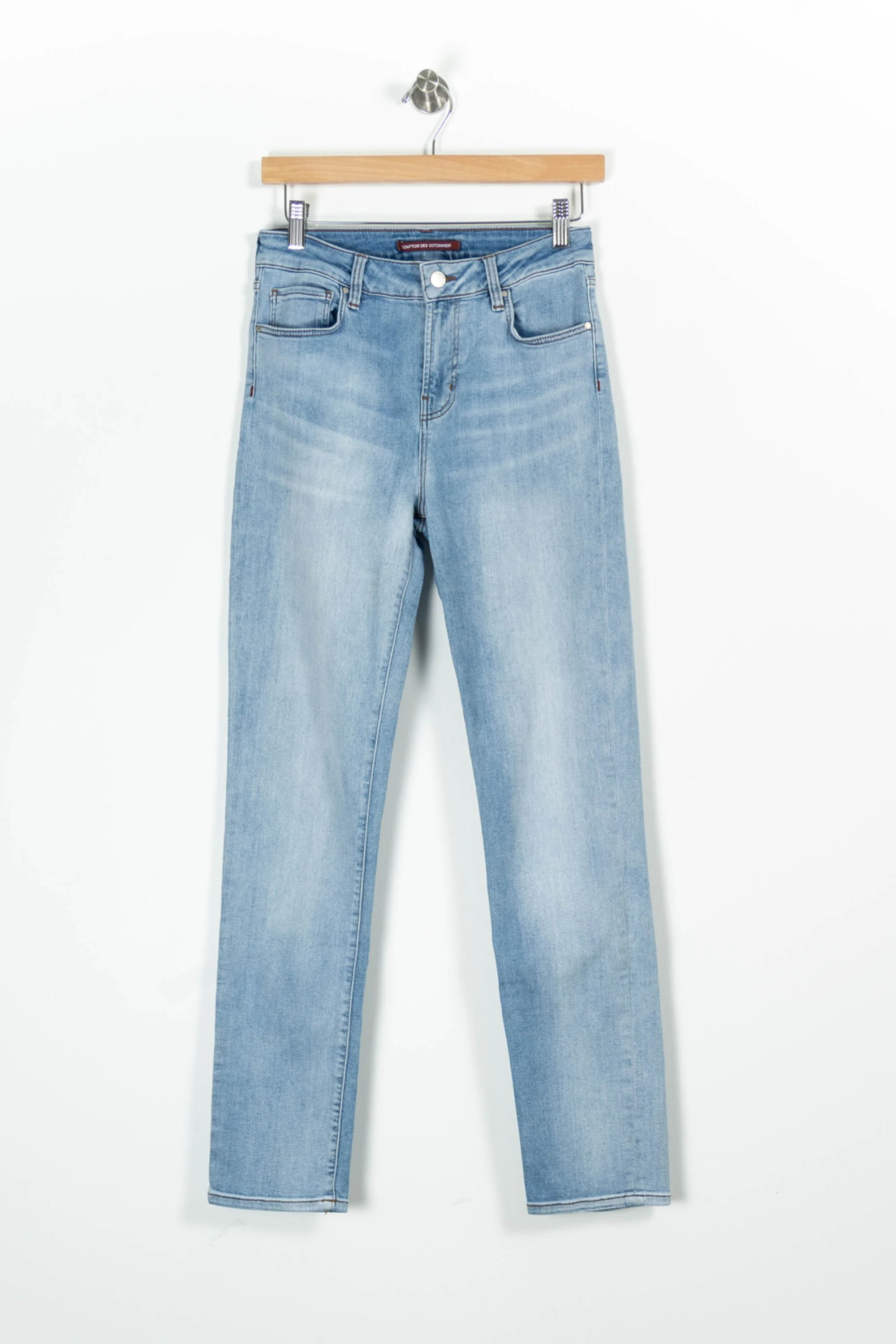 Jean Droit Bleu Clair - Taille L/40 - Image 2