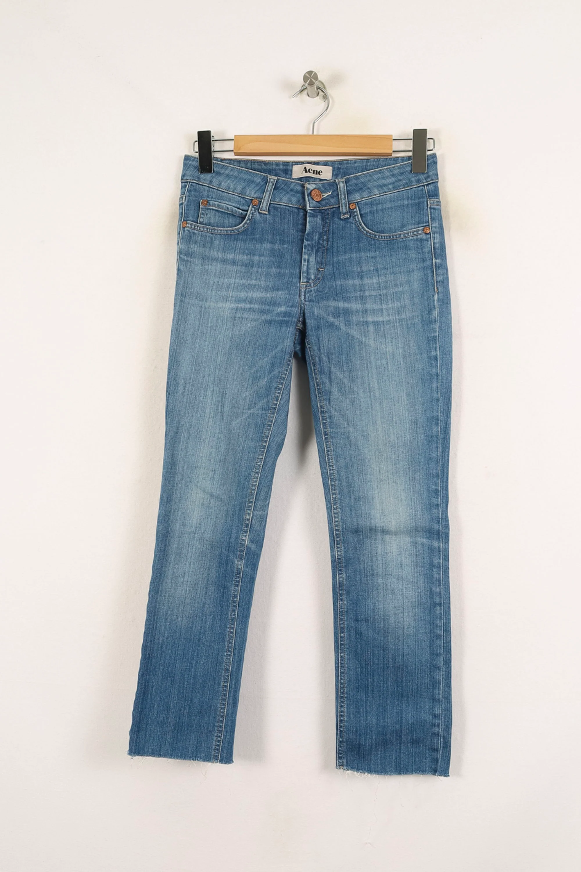 Jean Droit Bleu - Taille S/36 - Image 2
