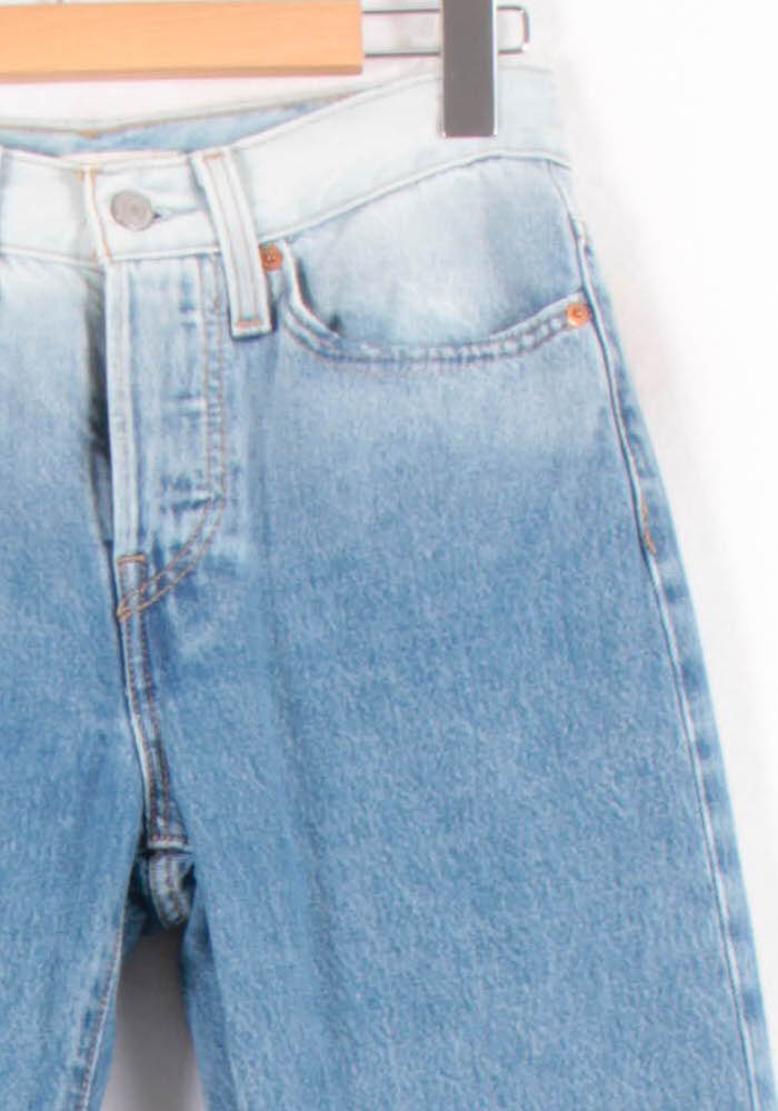 Jean Droit Bleu - Taille S/36 - Image 3