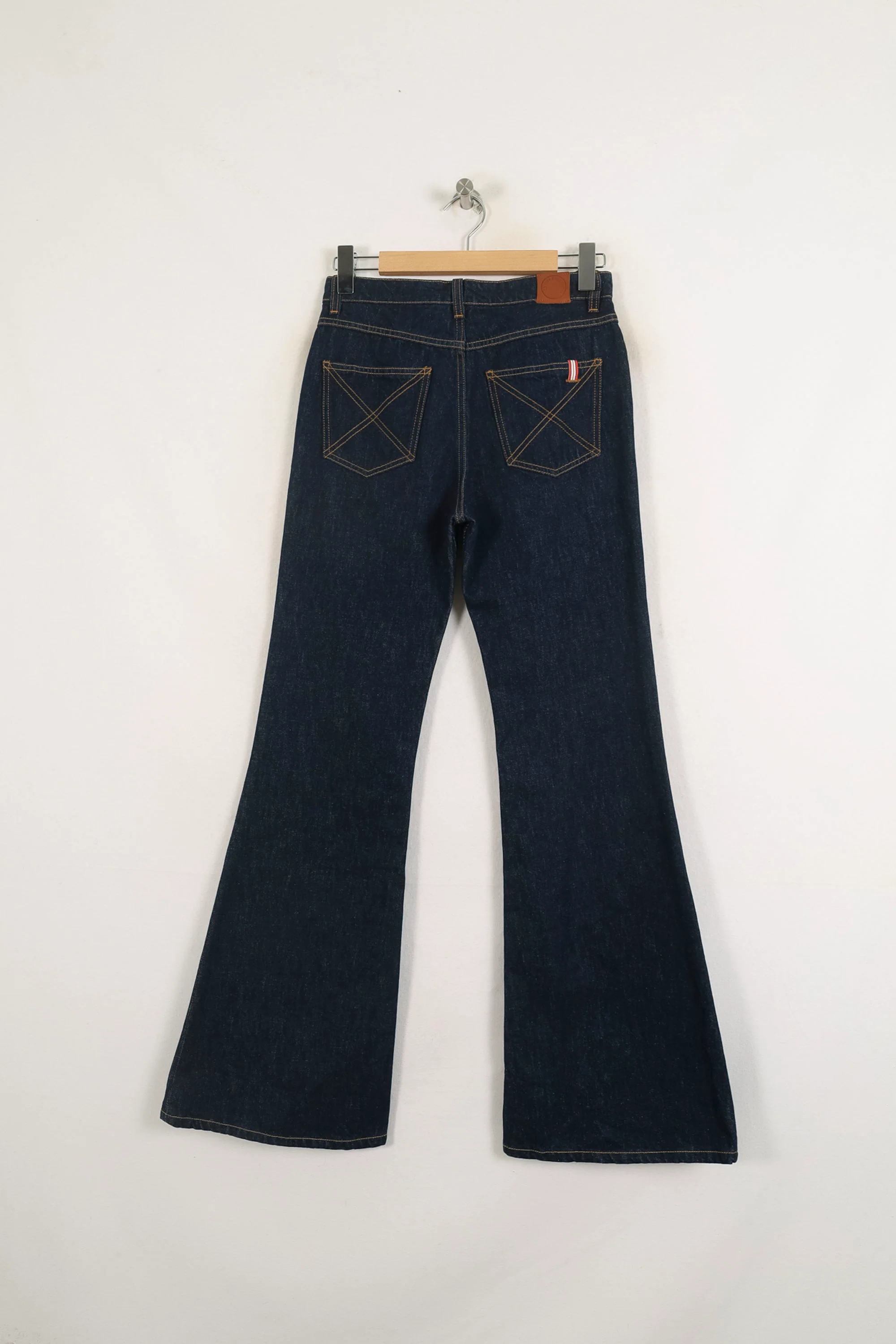 Jean Évasé Bleu - Taille M/38 - Image 4
