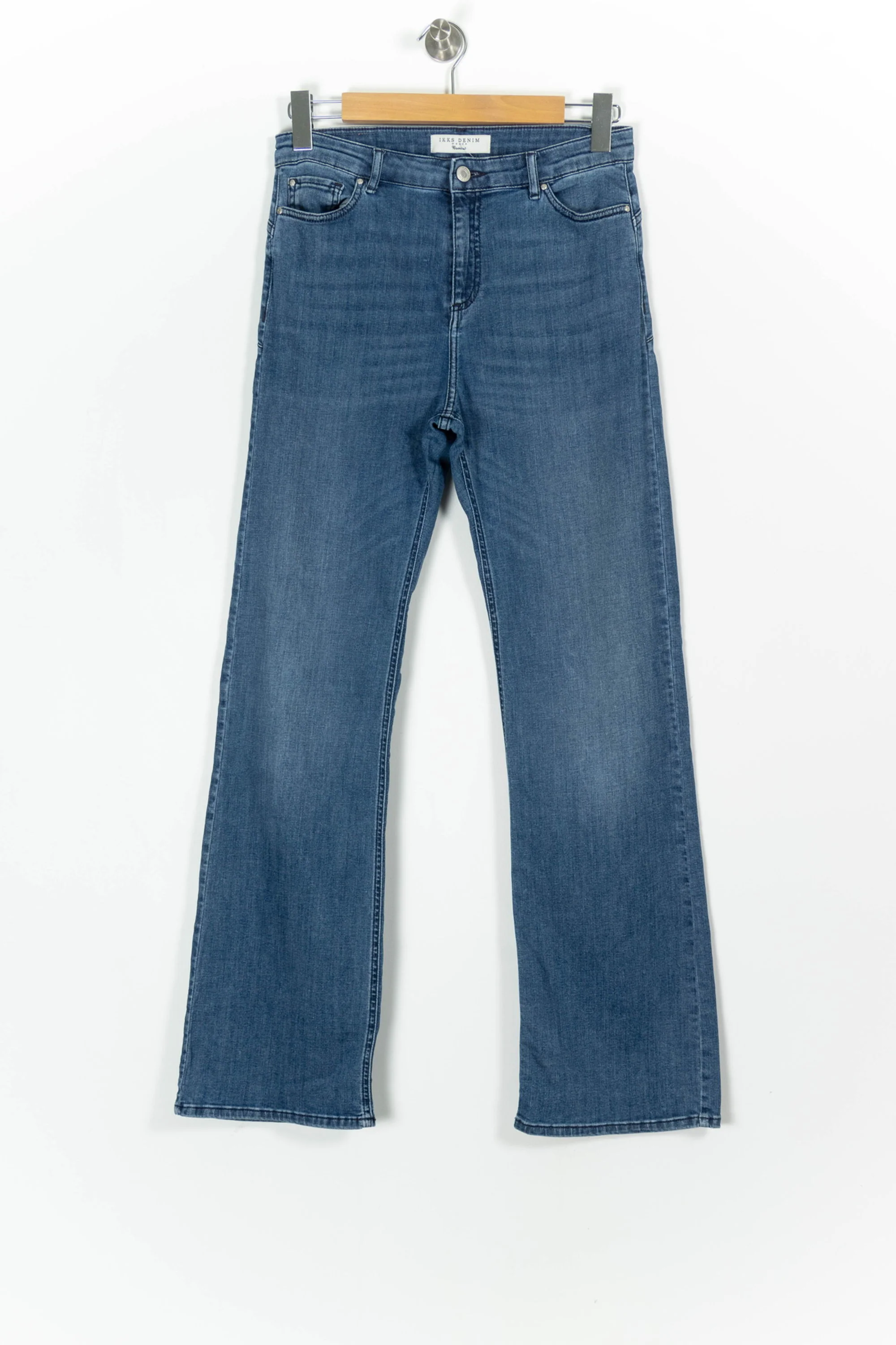 Jean Évasé Bleu - Taille M/38 - Image 2