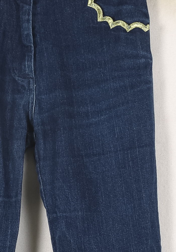 Jean Évasé Bleu - Taille XS/34 - Image 3