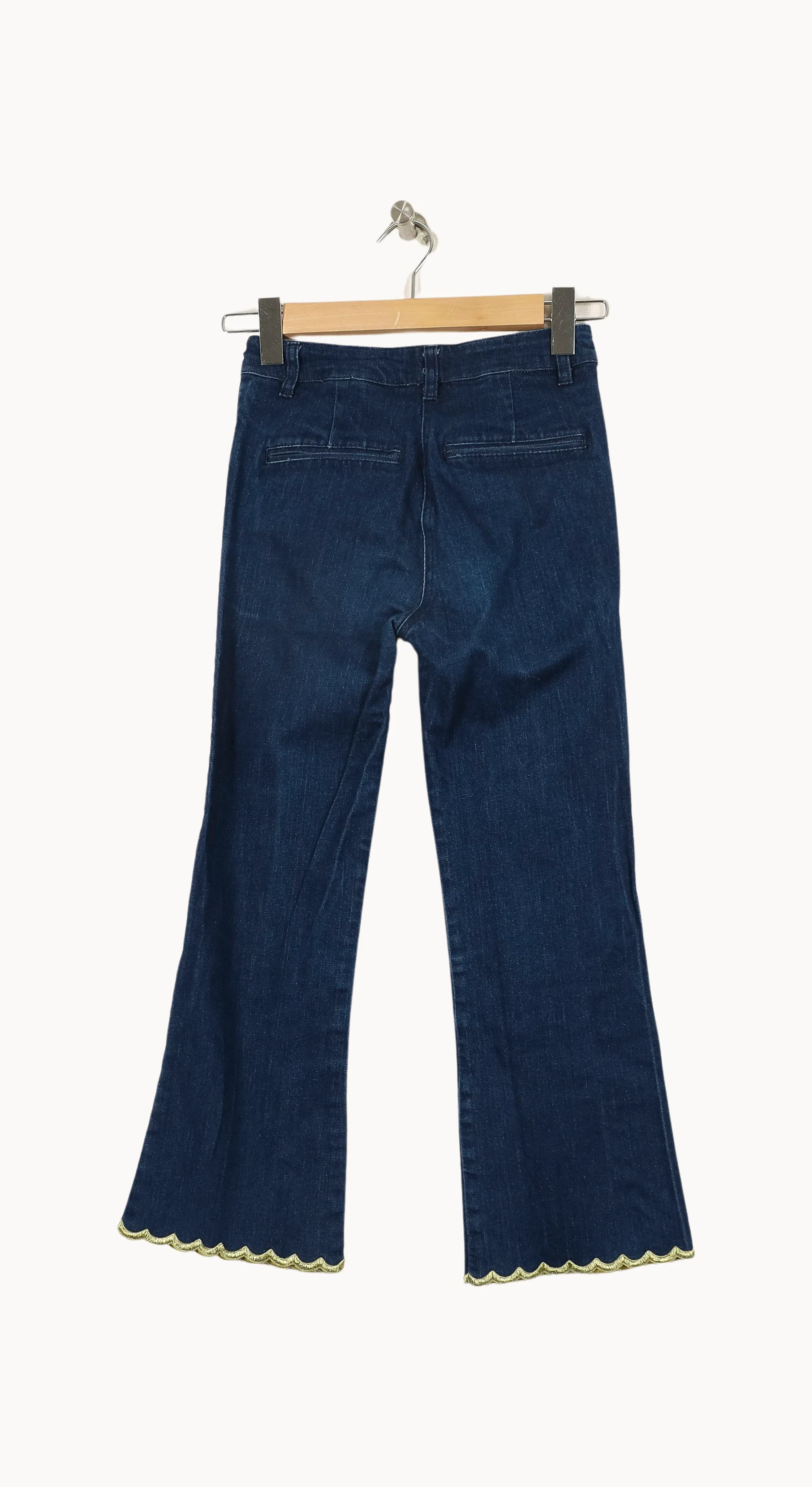 Jean Évasé Bleu - Taille XS/34 - Image 4