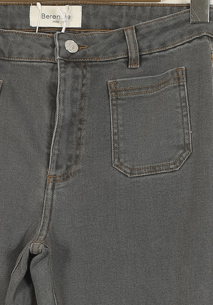 Jean Évasé Gris - Taille S/36 - Image 3