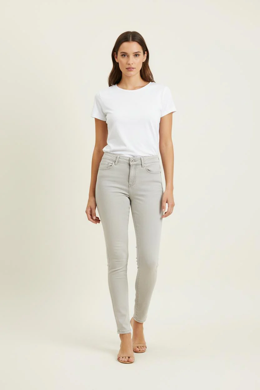 Jean gris clair - Taille M/38