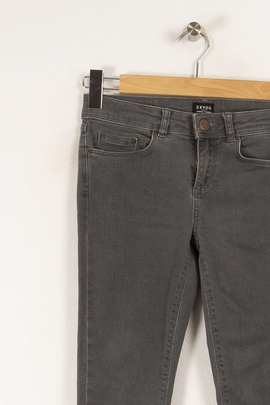 Jean gris - Taille XS/34 - Image 3
