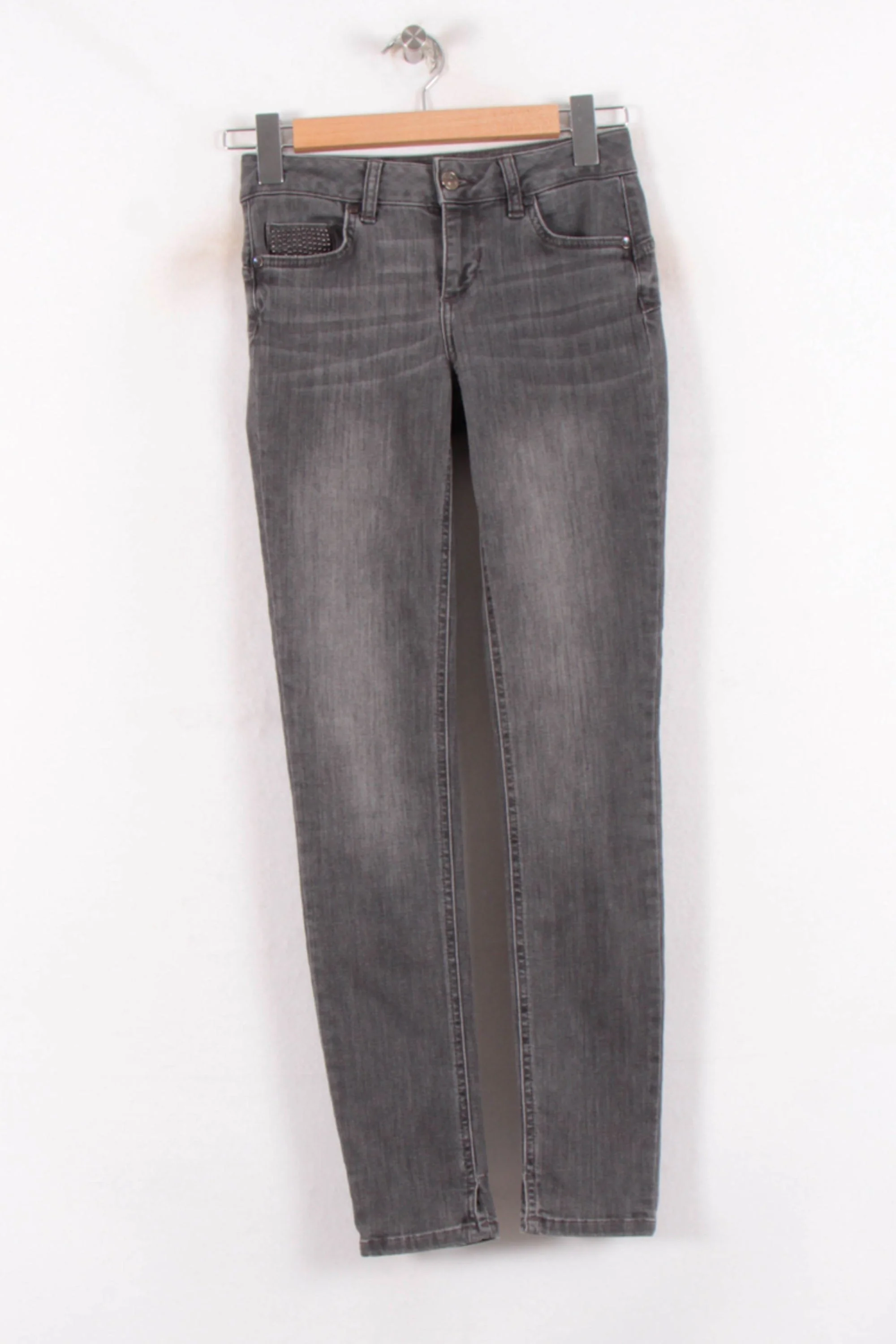 Jean Gris - Taille S/36 - Image 2
