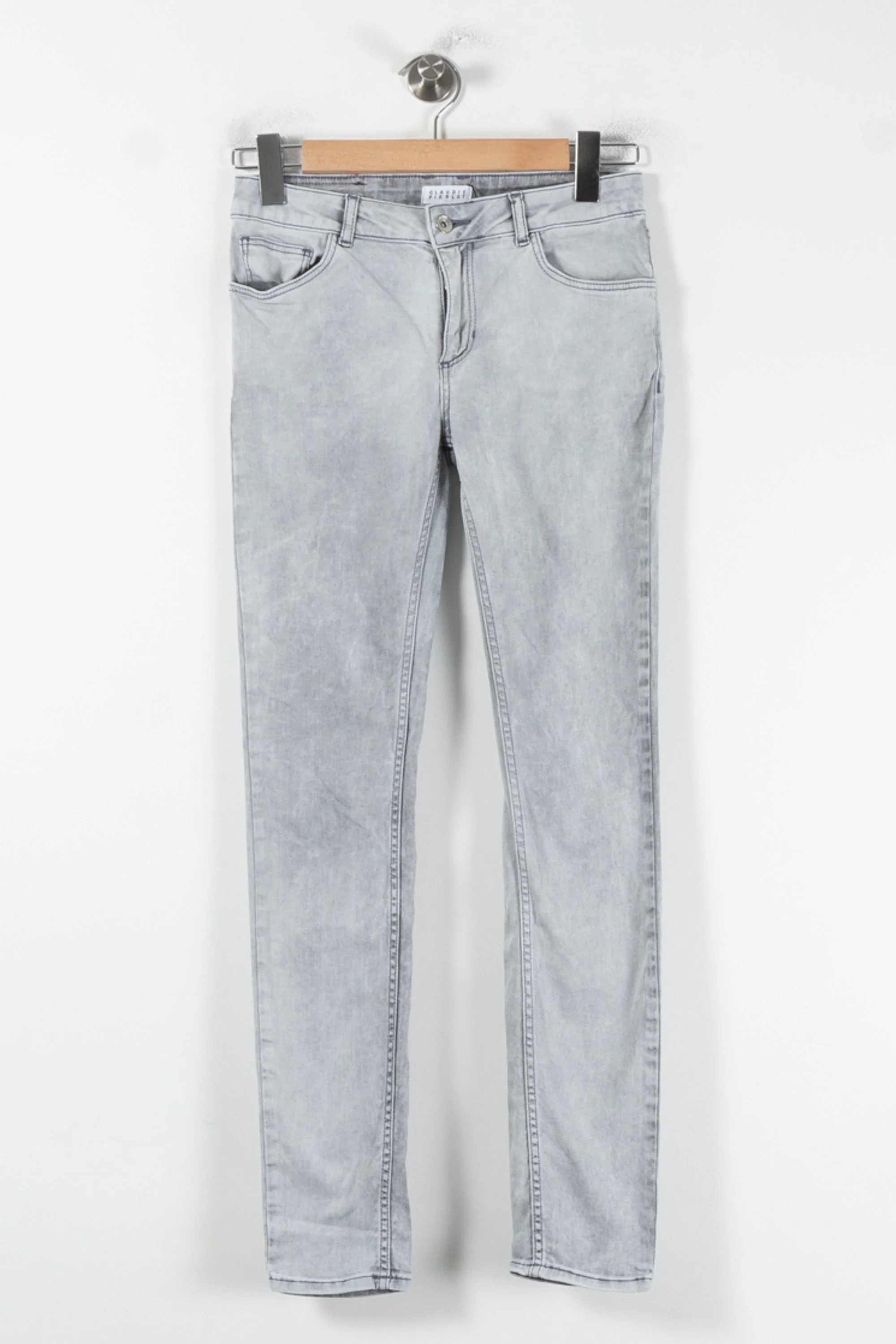 Jean Gris - Taille S/36 - Image 2
