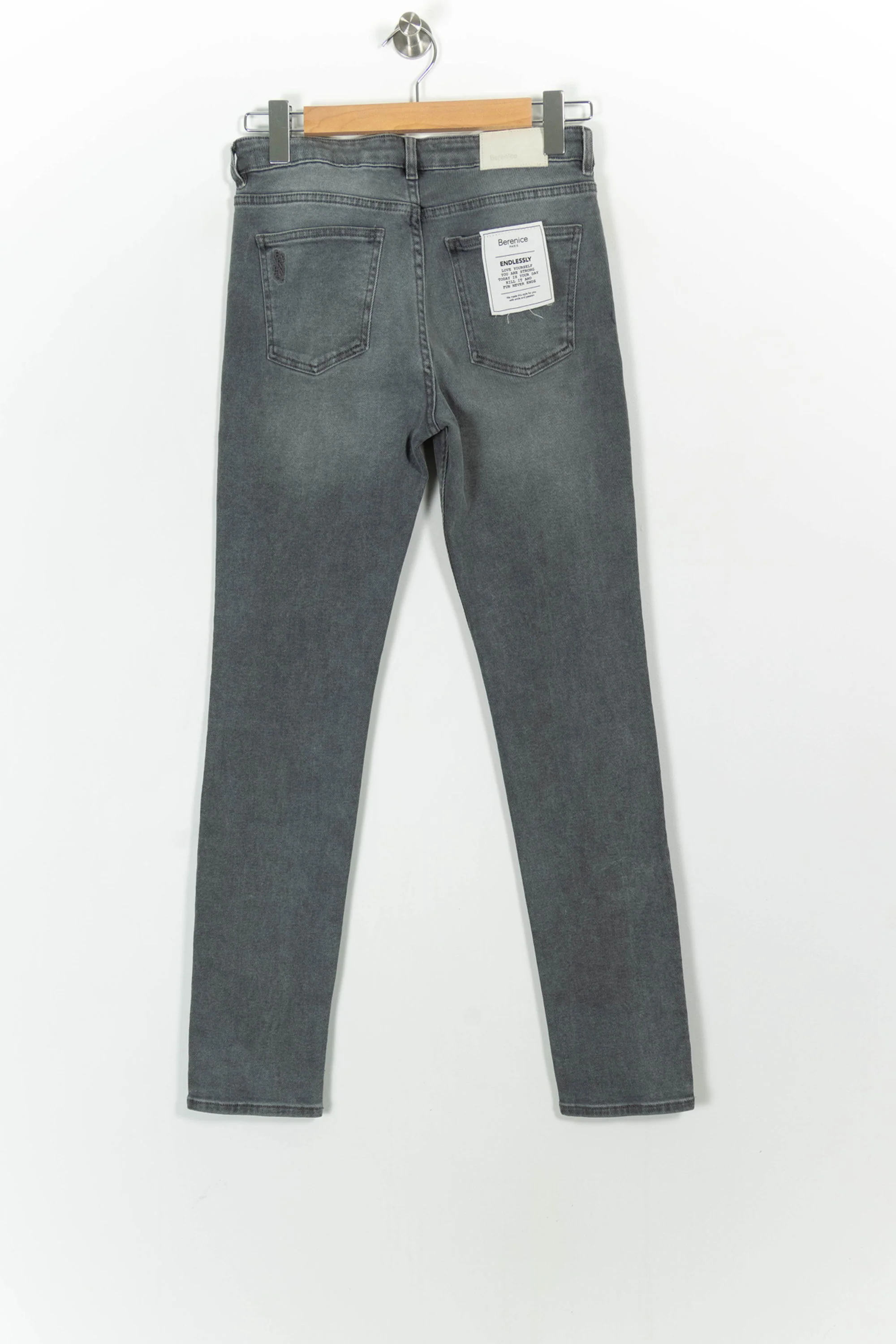 Jean Gris - Taille S/36 - Image 4