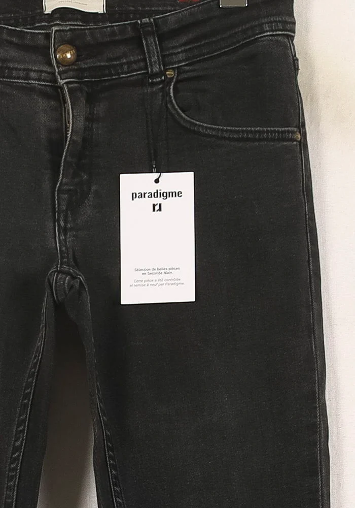 Jean Gris - Taille S/36 - Image 3