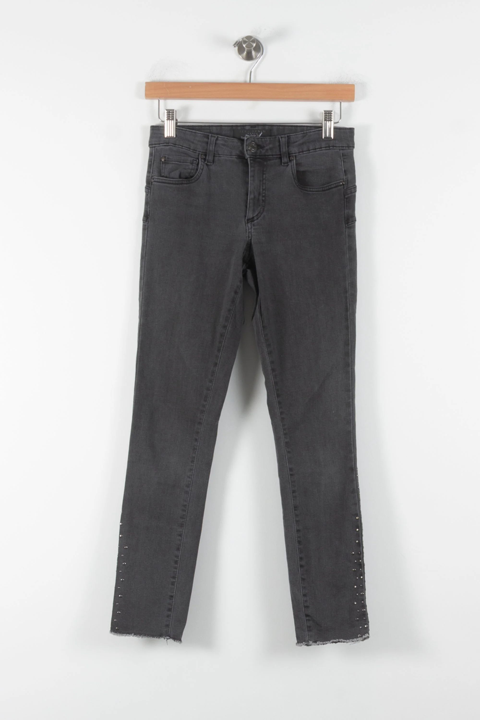 Jean Gris - Taille XS/34 - Image 2