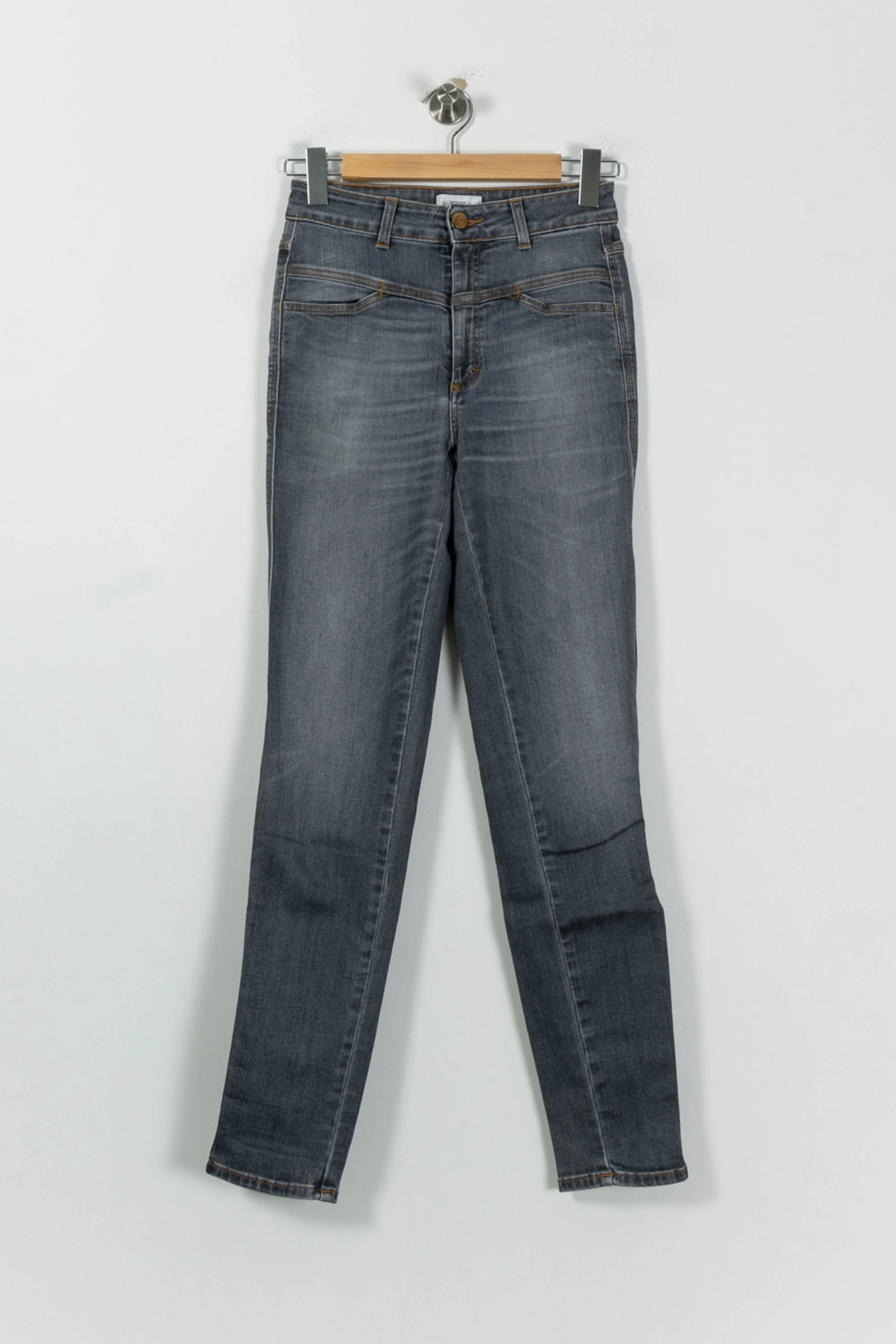 Jean Gris - Taille XS/34 - Image 2