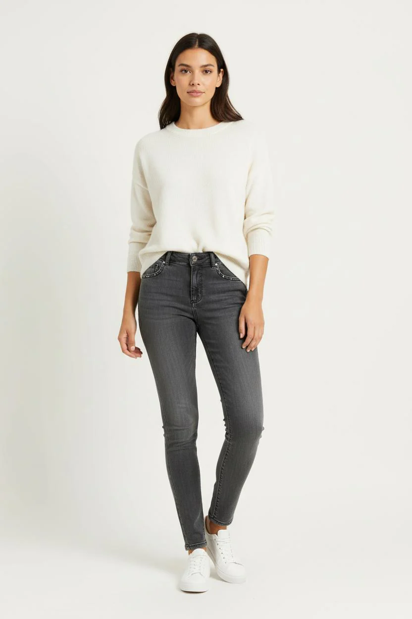 Jean Gris - Taille XS/34