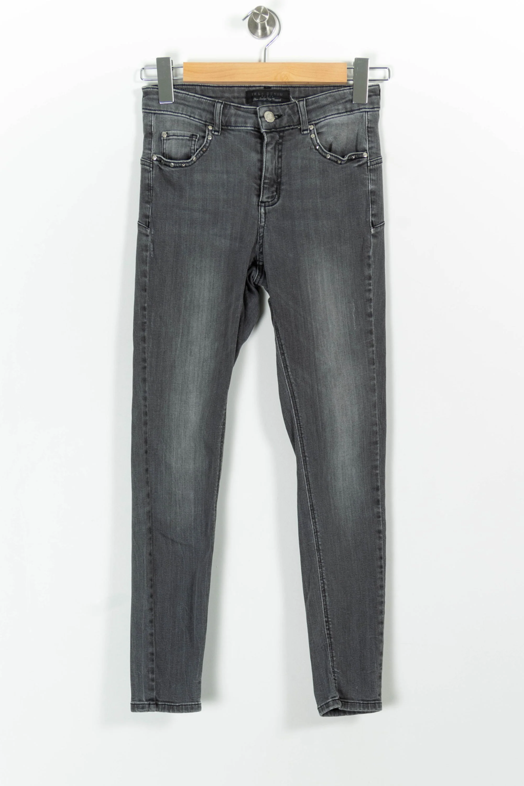 Jean Gris - Taille XS/34 - Image 2