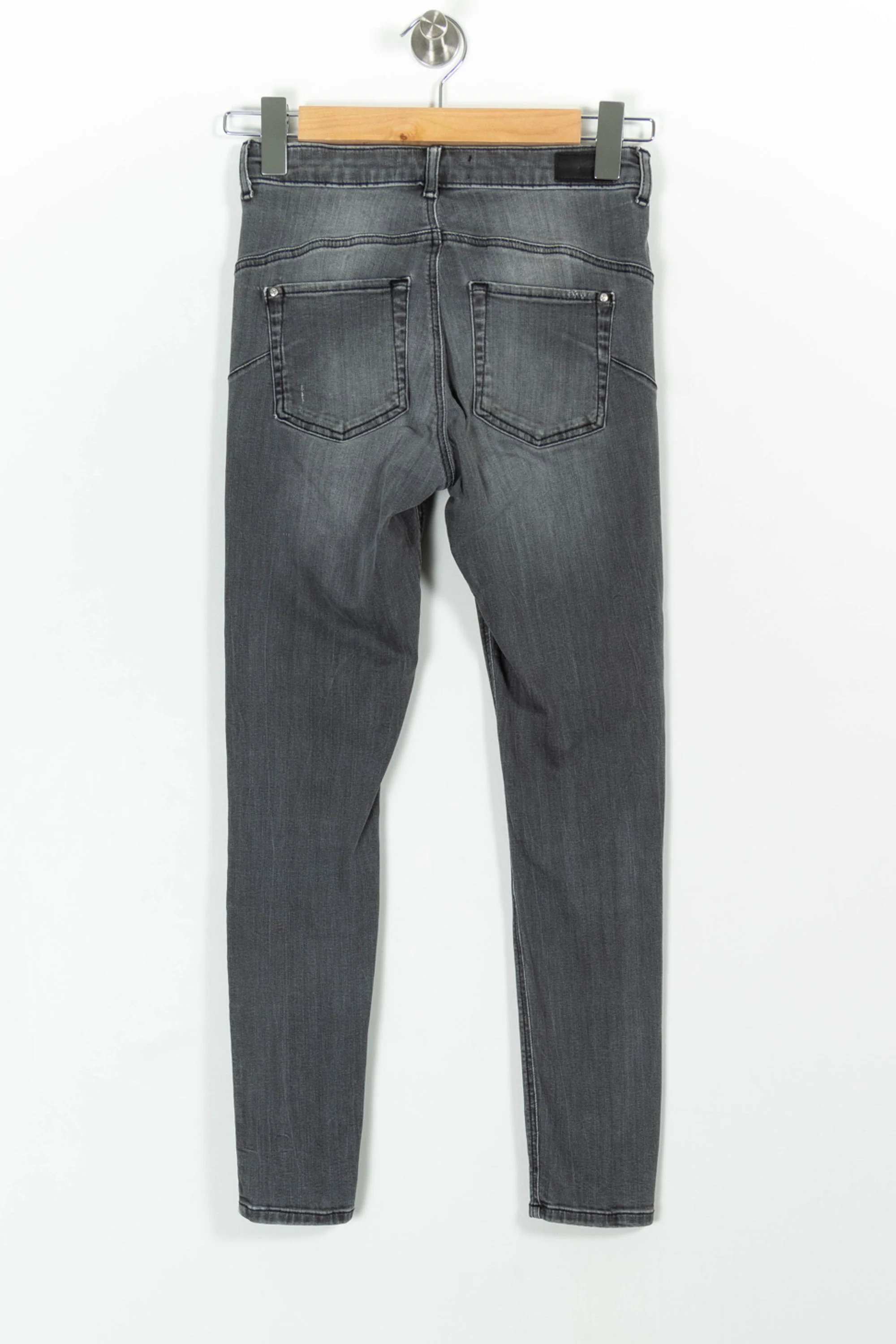Jean Gris - Taille XS/34 - Image 4