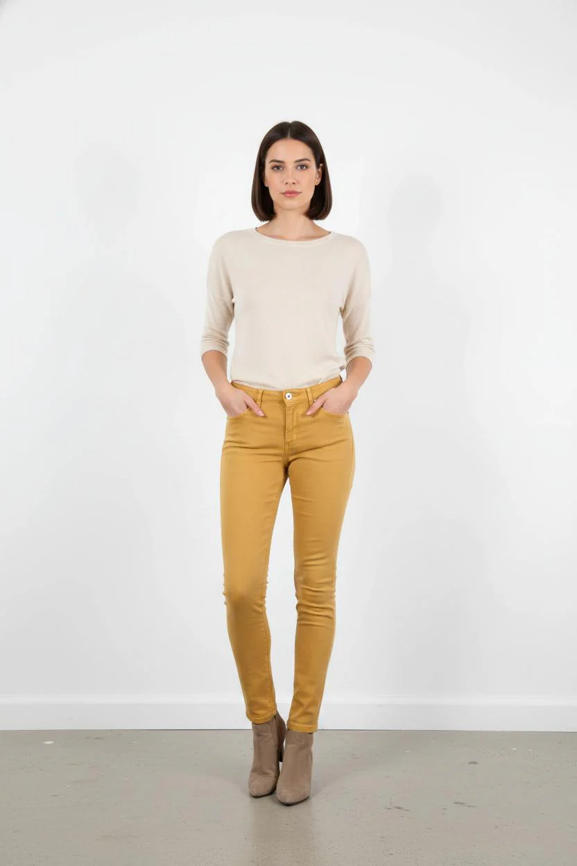 Jean Jaune - Taille XS/34