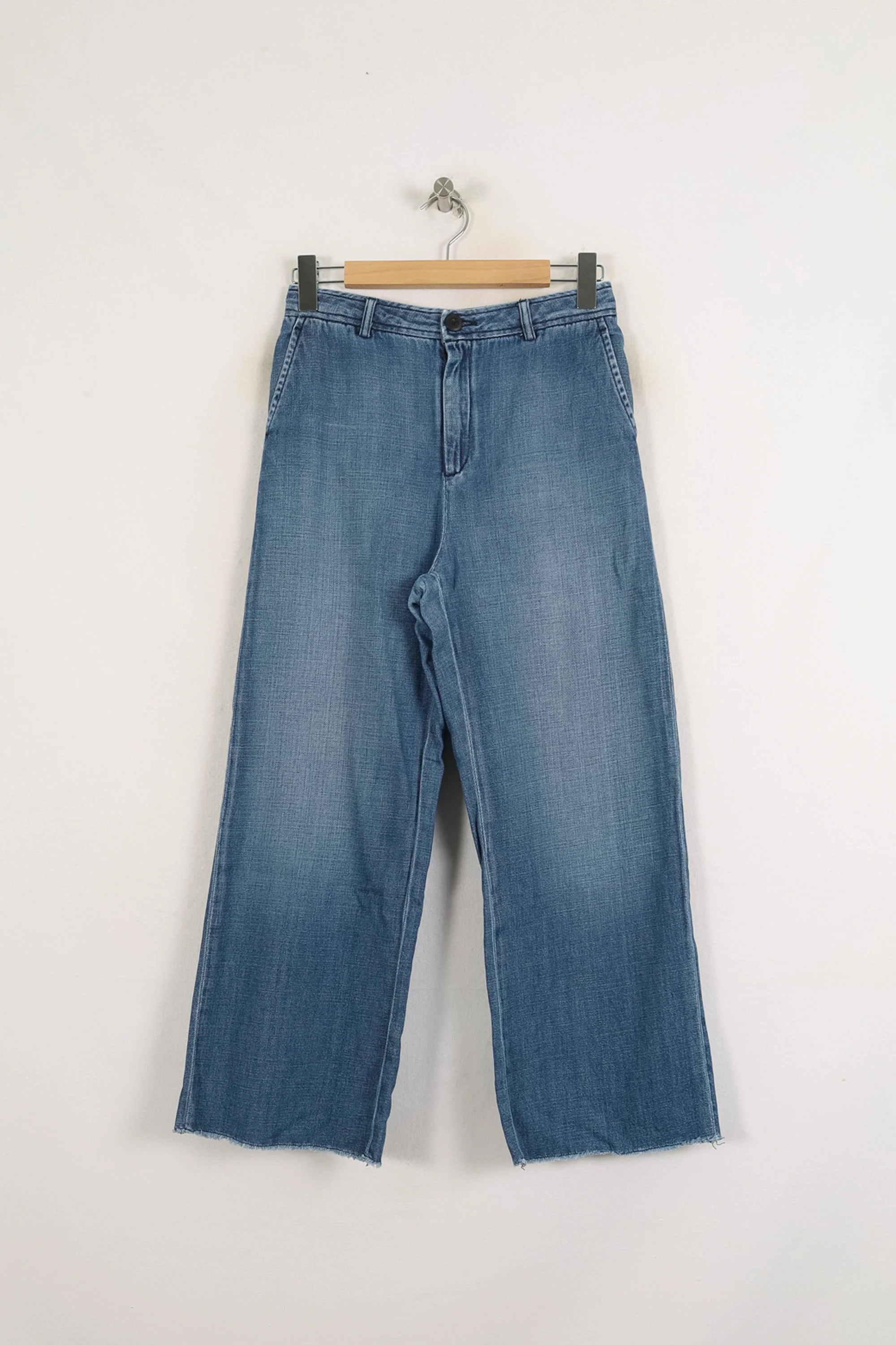 Jean Large Bleu - Taille L/40 - Image 2