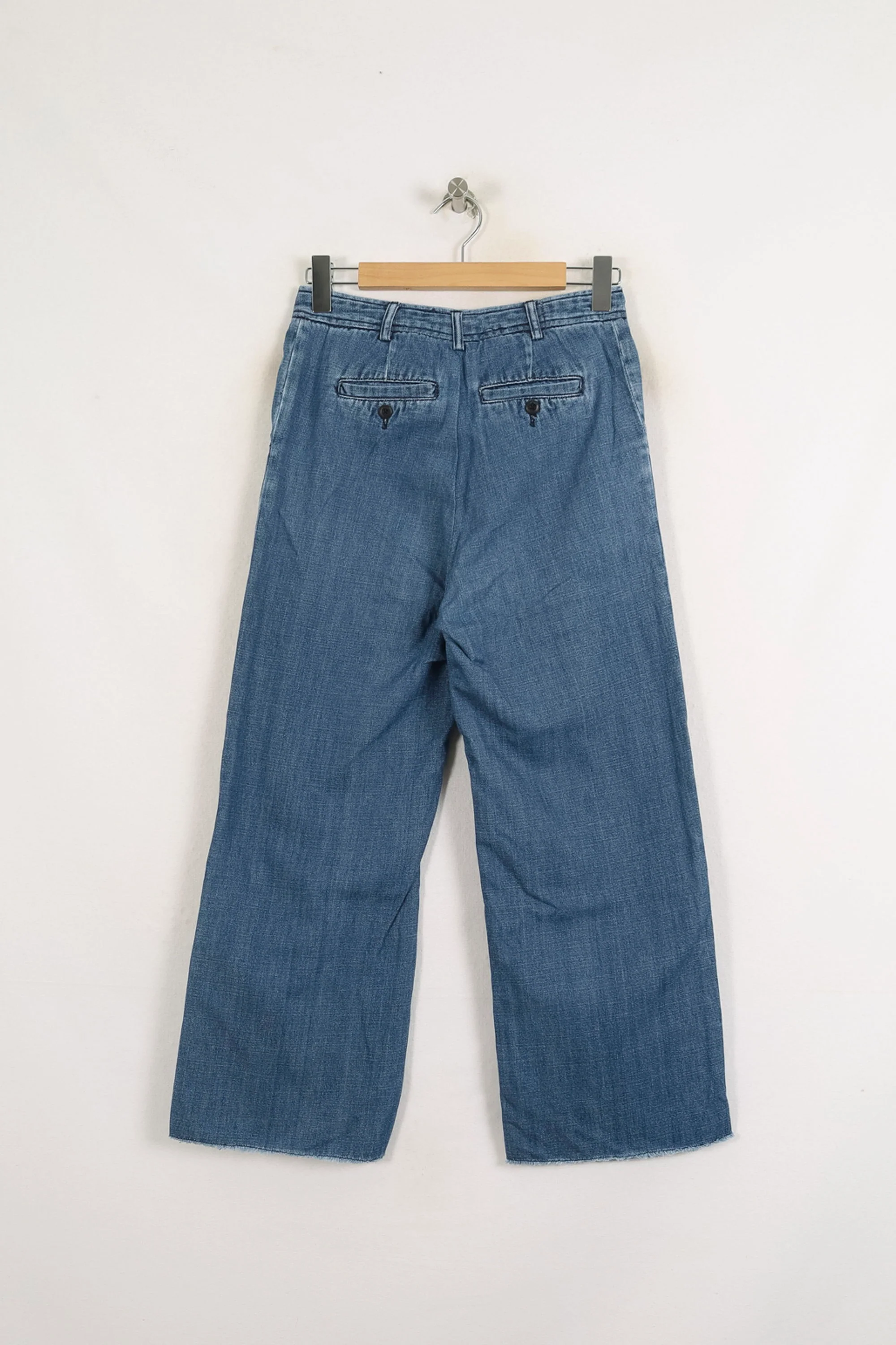 Jean Large Bleu - Taille L/40 - Image 4