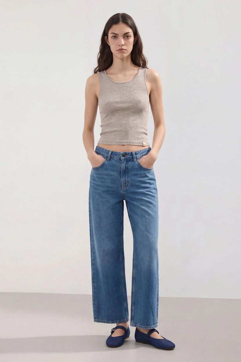 Jean Large Bleu - Taille L/40
